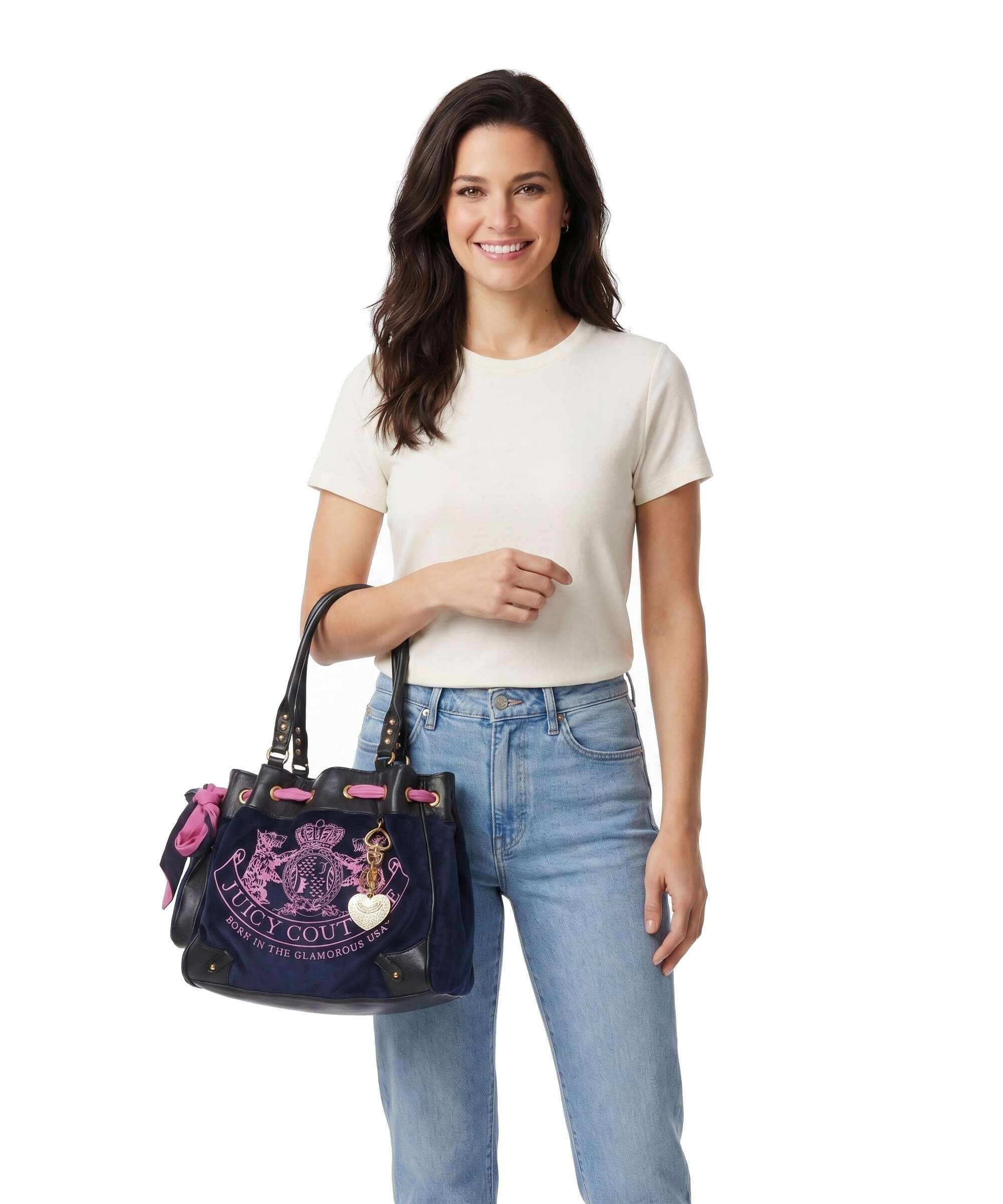 Juicy Couture Daydreamer Classic Crest L Boodschappentas blue depths - Image 3