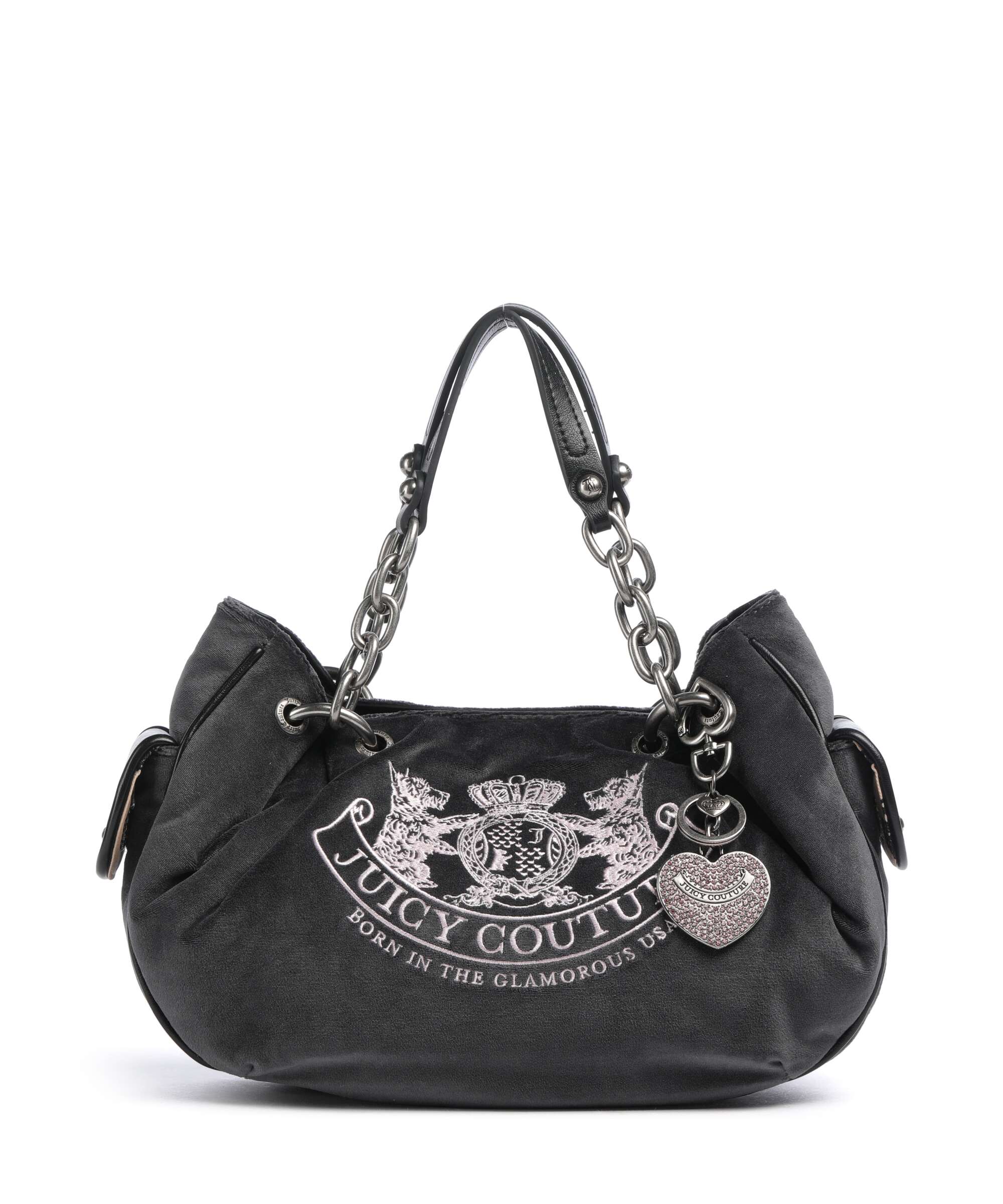 Juicy Couture Daydreamer Classic Crest M Hobo tas grey