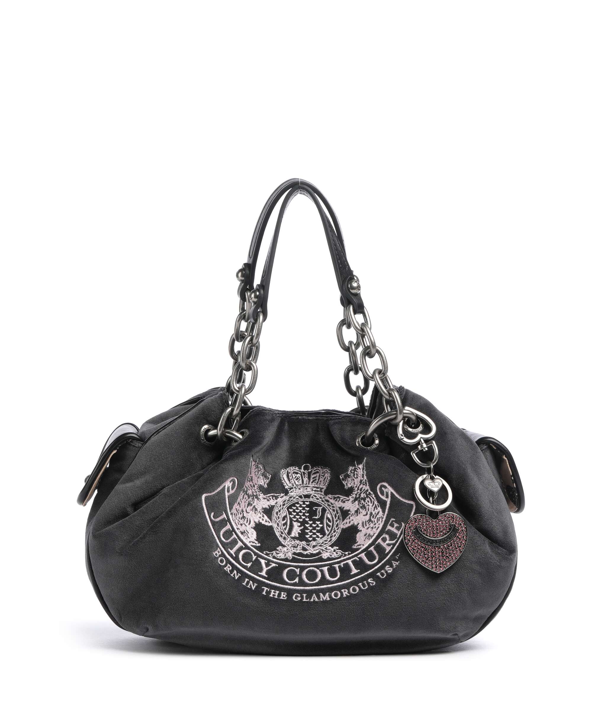 Juicy Couture Daydreamer Classic Crest M Hobo tas grey - Image 2