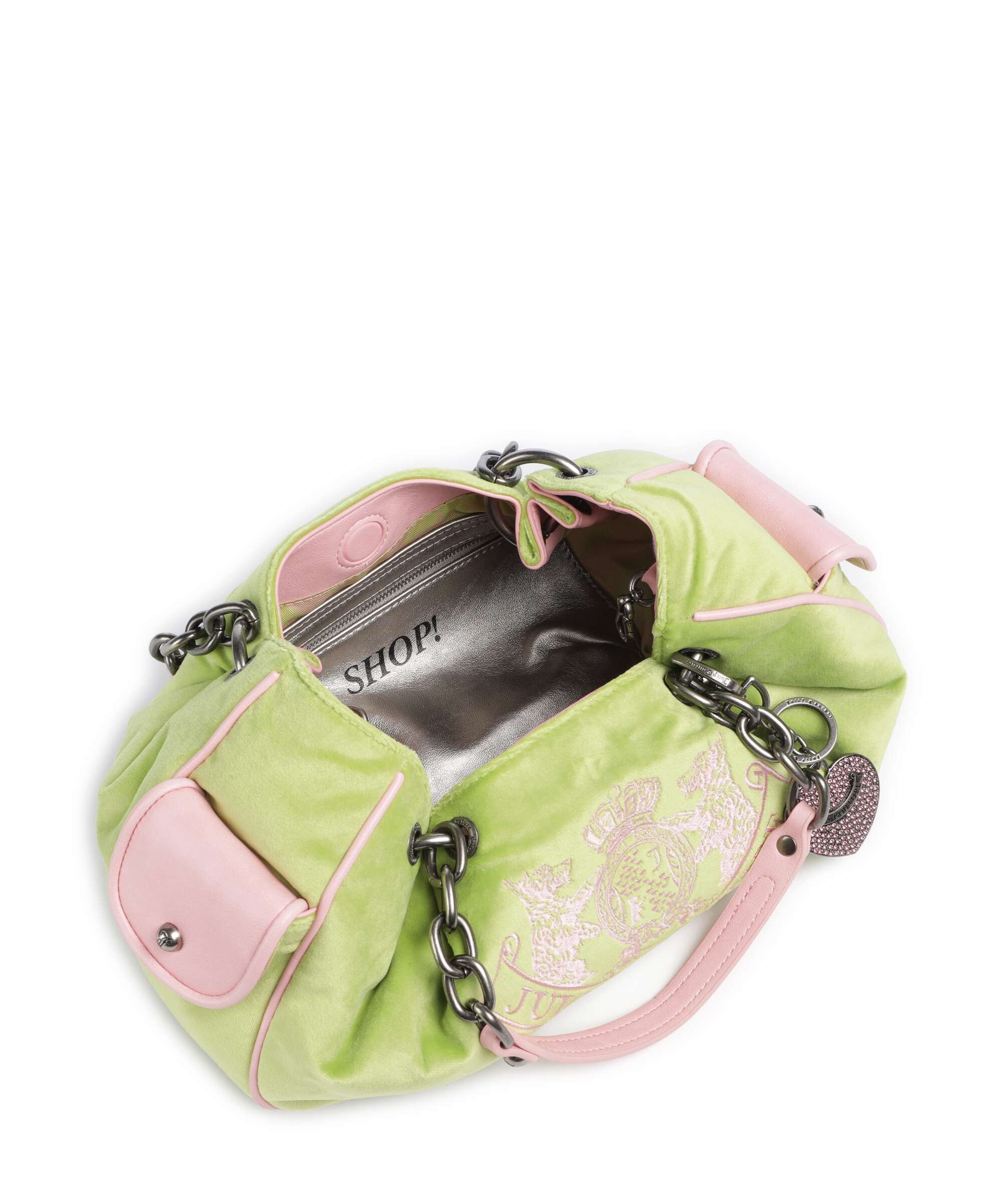 Juicy Couture Daydreamer Classic Crest M Hobo tas pistachio green - Image 7