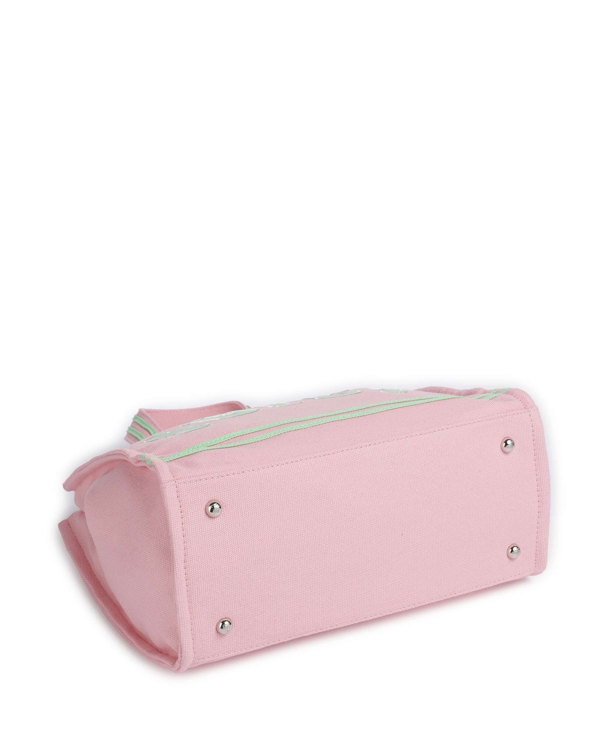 Juicy Couture Iris Patch Canvas M Handtas juicy pink/summer green - Image 5
