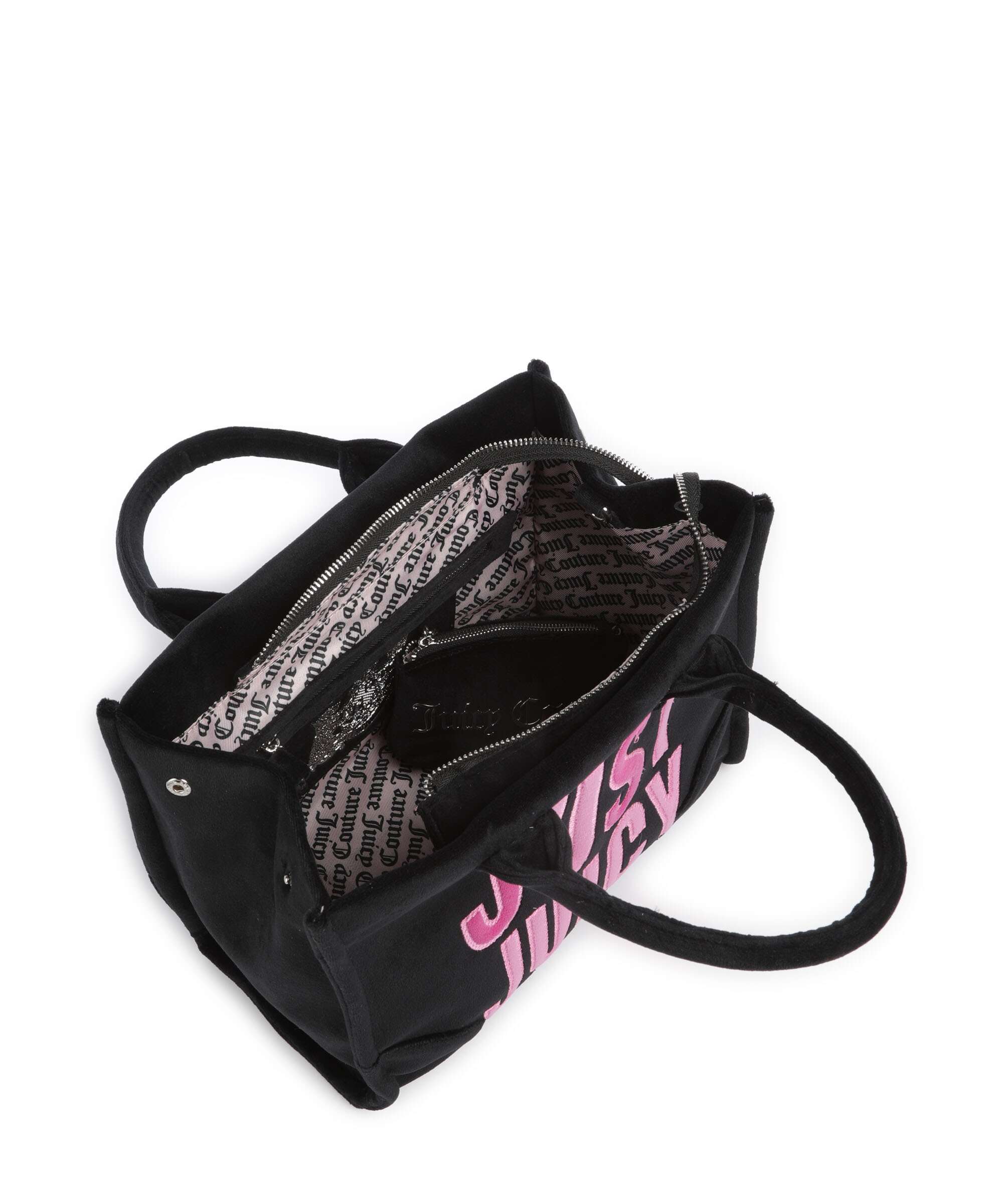 Juicy Couture Iris Patch Velvet M Handtas black - Image 6