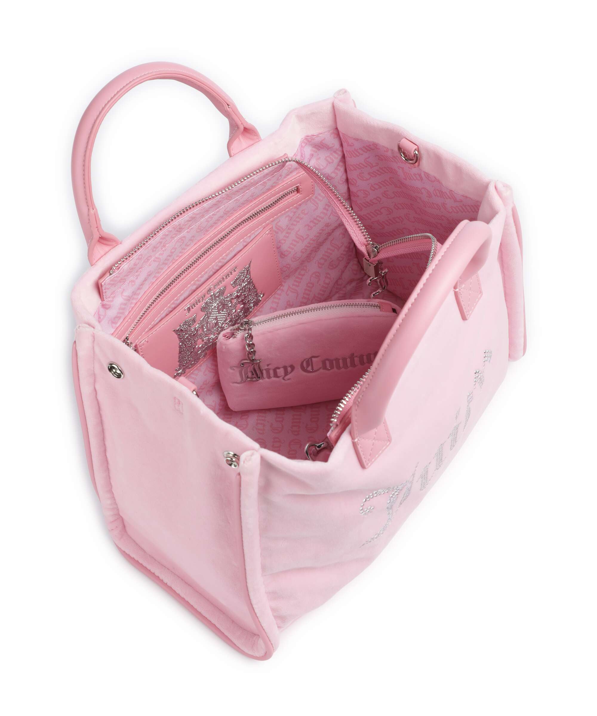 Juicy Couture Iris Velvet M Handtas cherry blossom - Image 6
