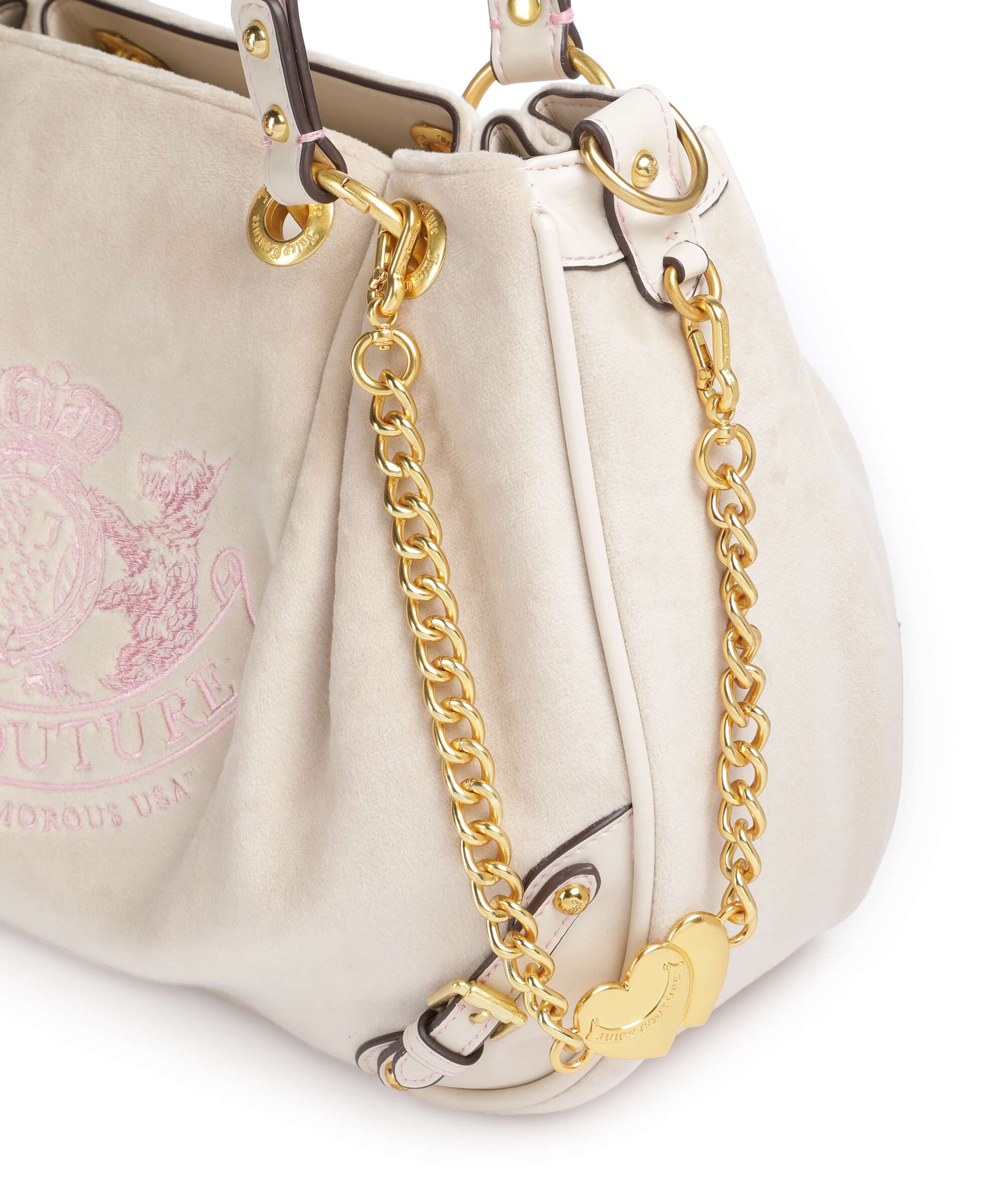 Juicy Couture Twig Narrative Velvet M Hobo tas marshmallow - Image 6