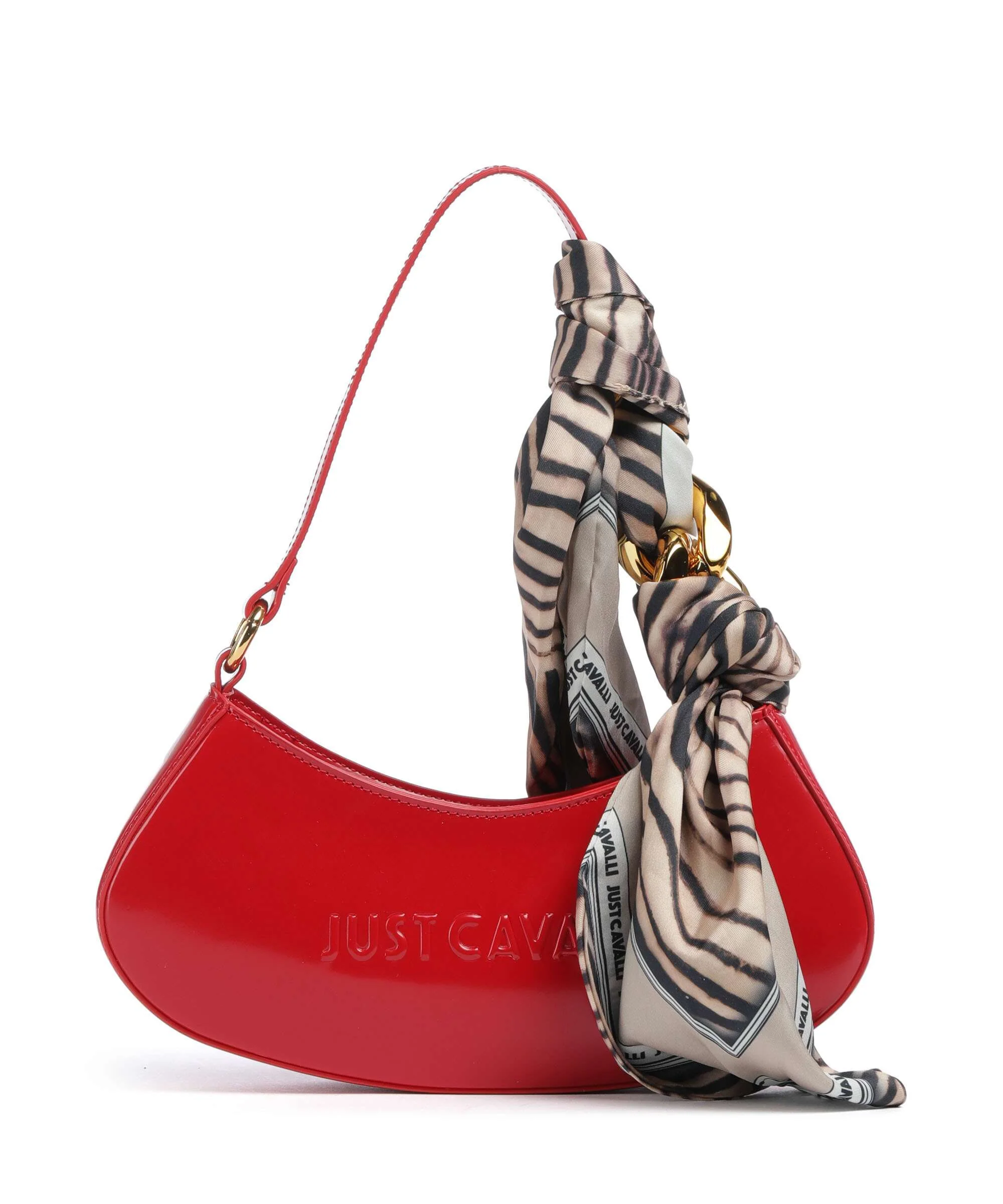 Just Cavalli Chain Foulard Schoudertas barbados cherry