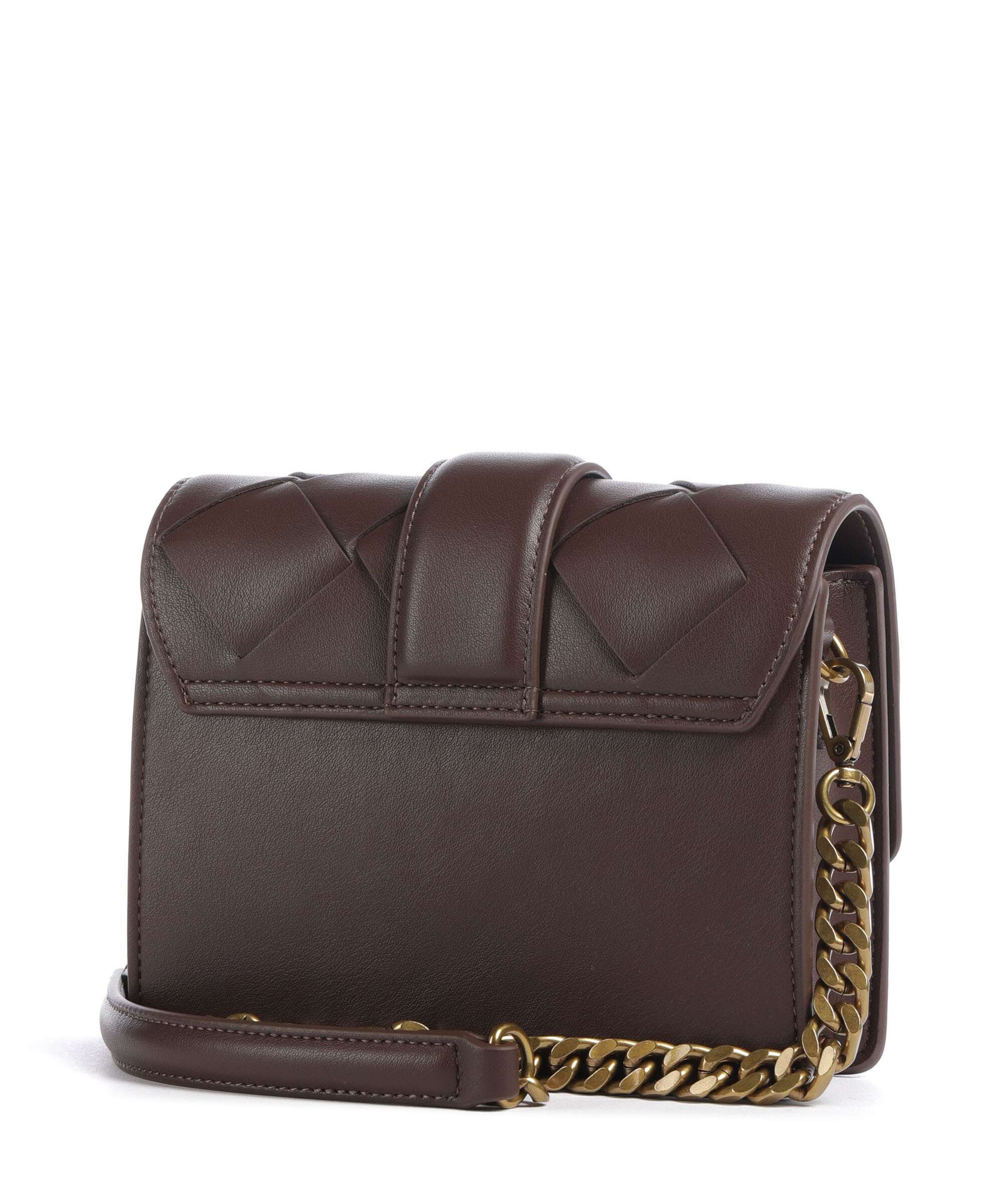 Just Cavalli Iconic Snakes Braided Crossbody tas black coffee - Image 2