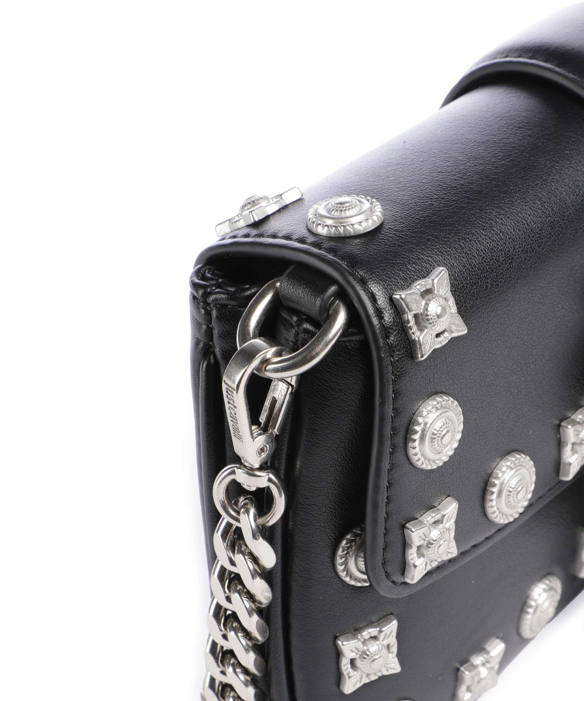 Just Cavalli Iconic Snakes Crossbody tas black - Image 4