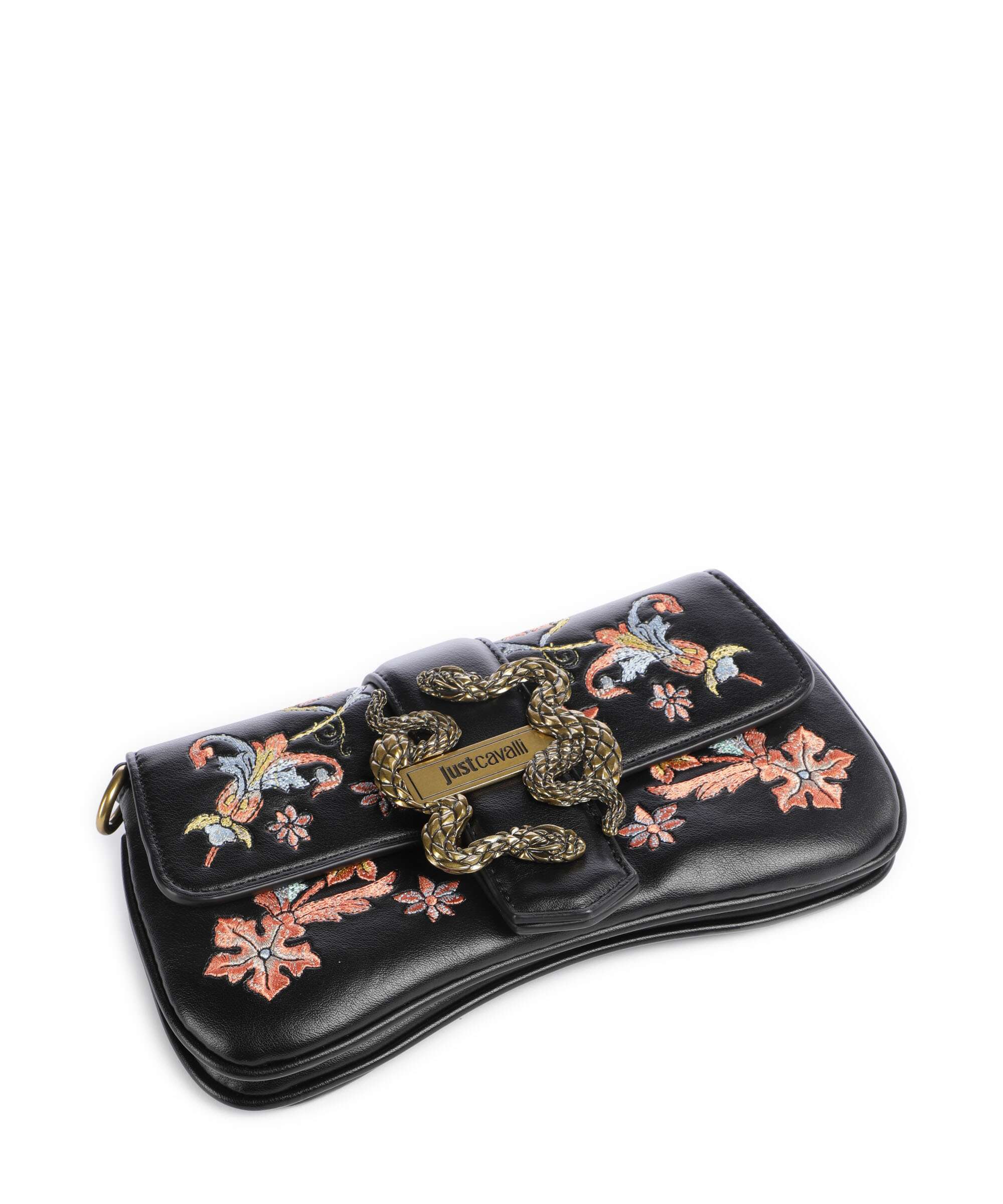 Just Cavalli Iconic Snakes Crossbody tas black - Image 5