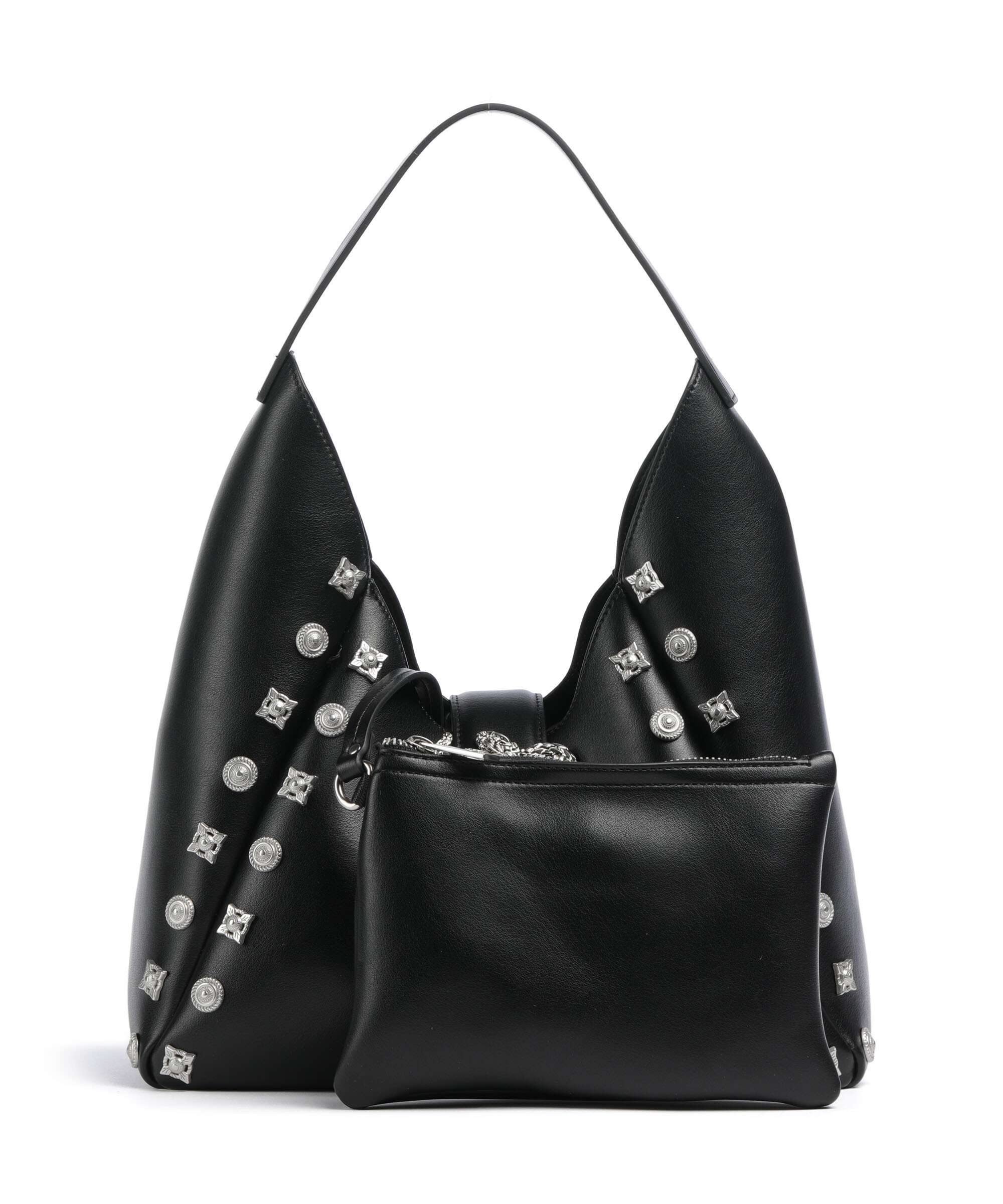 Just Cavalli Iconic Snakes Hobo tas black - Image 4