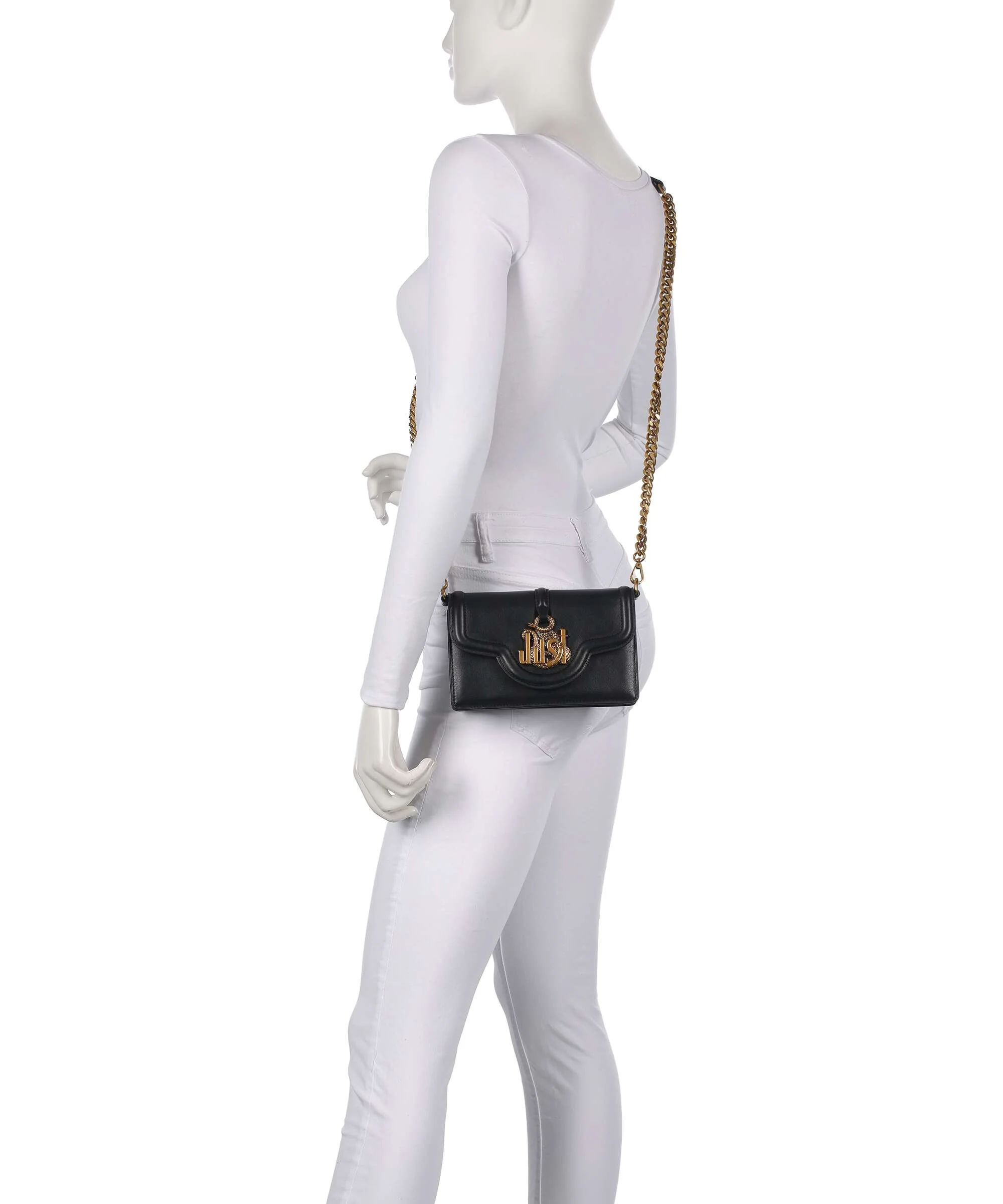 Just Cavalli Just Snake Crossbody tas black - Image 3