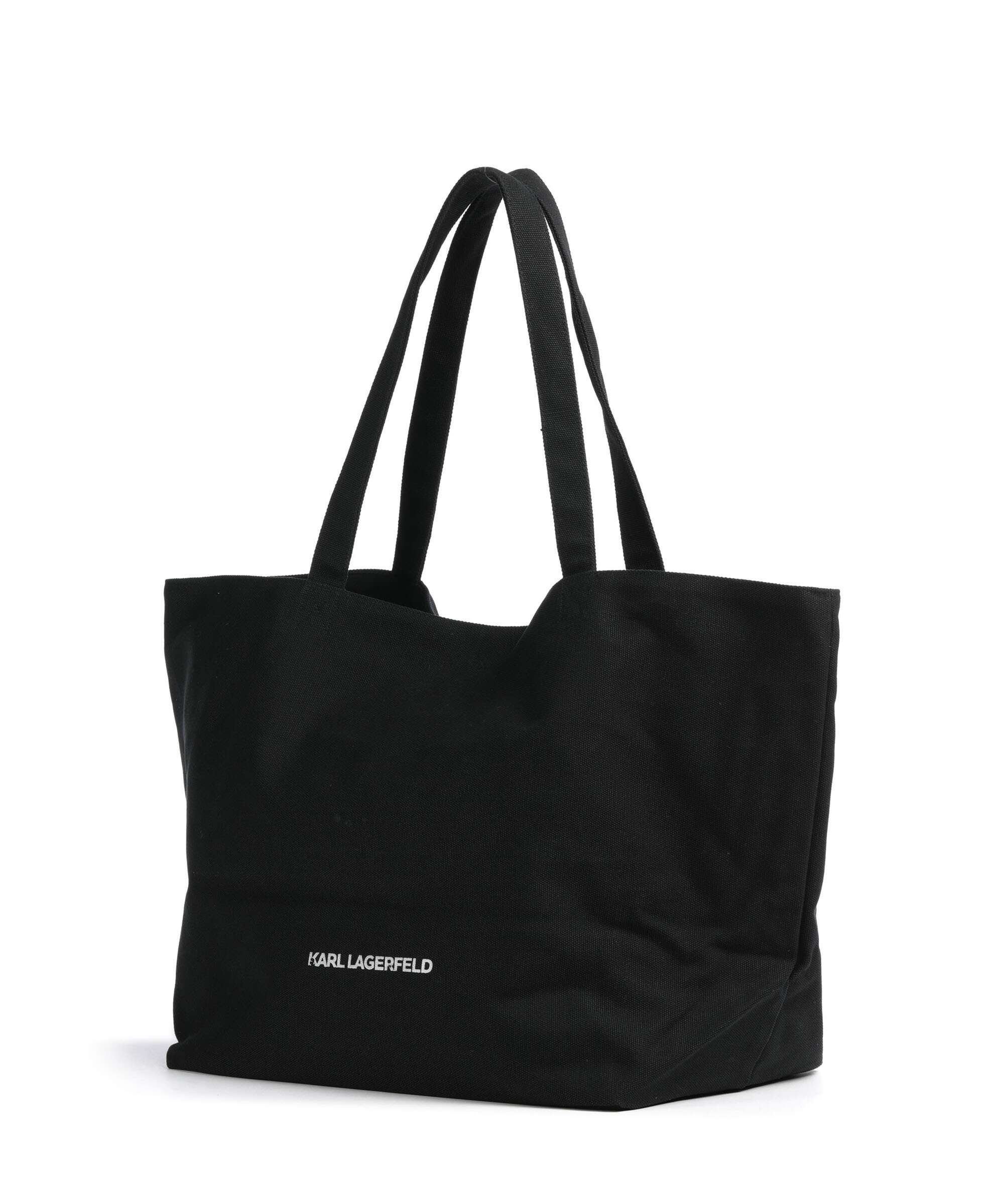 Karl Lagerfeld Ikon Boodschappentas black - Image 2