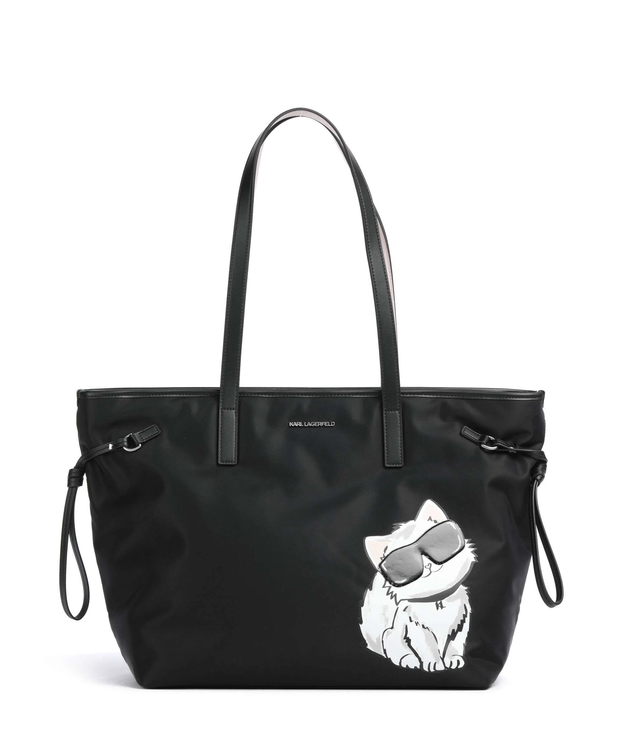 Karl Lagerfeld Ikon Choupette Boodschappentas black