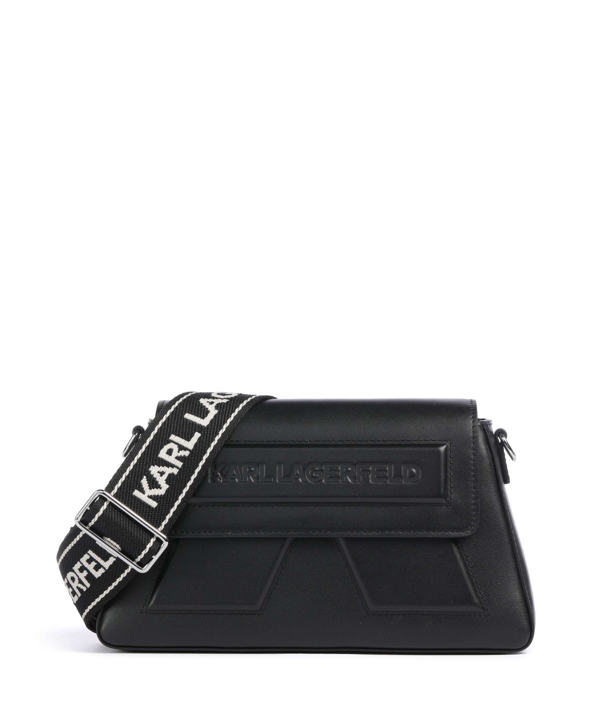 Karl Lagerfeld Ikon K Crossbody tas black/nickel