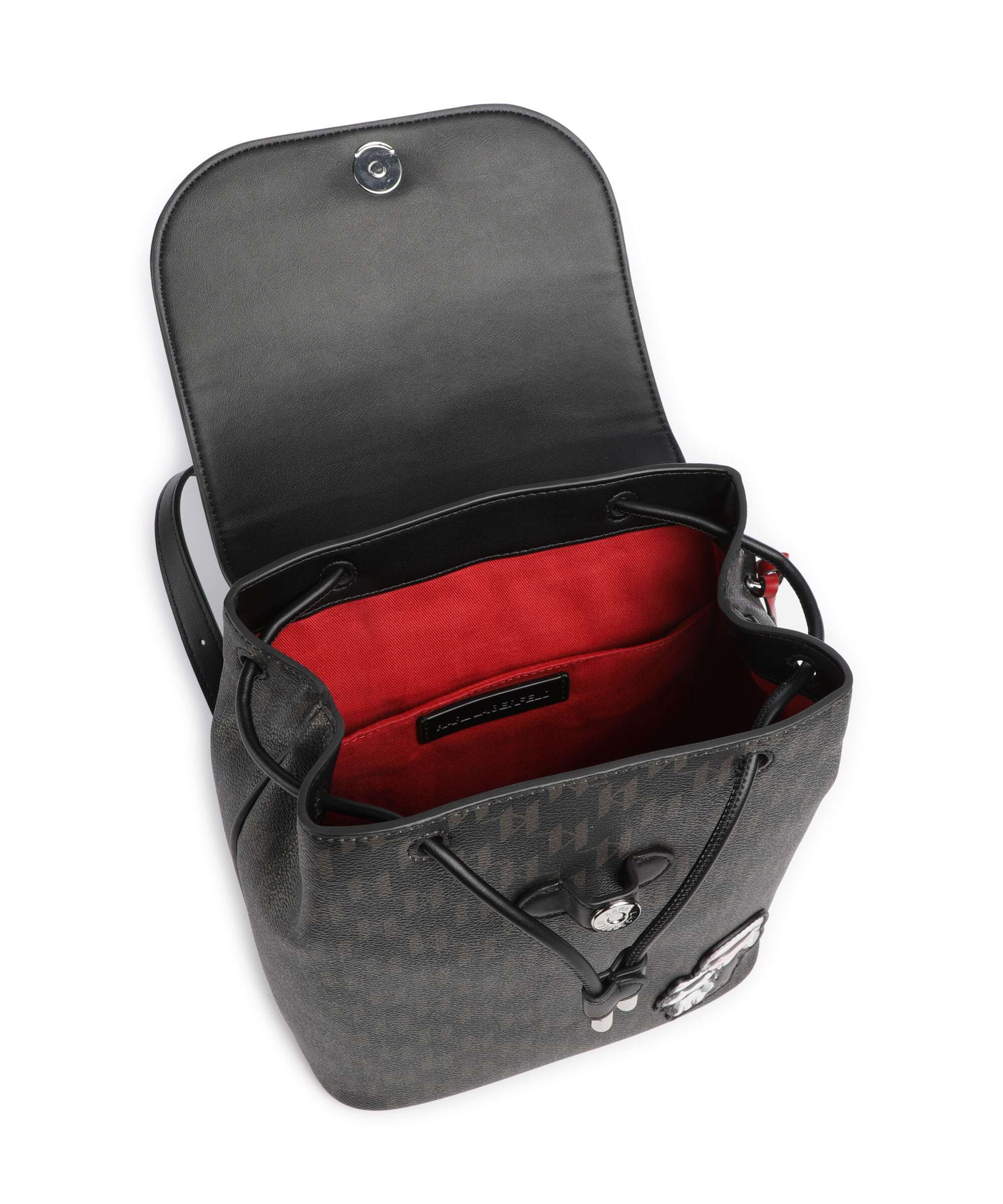 Karl Lagerfeld Ikon Monogram Small Rugzak brown/kl mono - Image 5