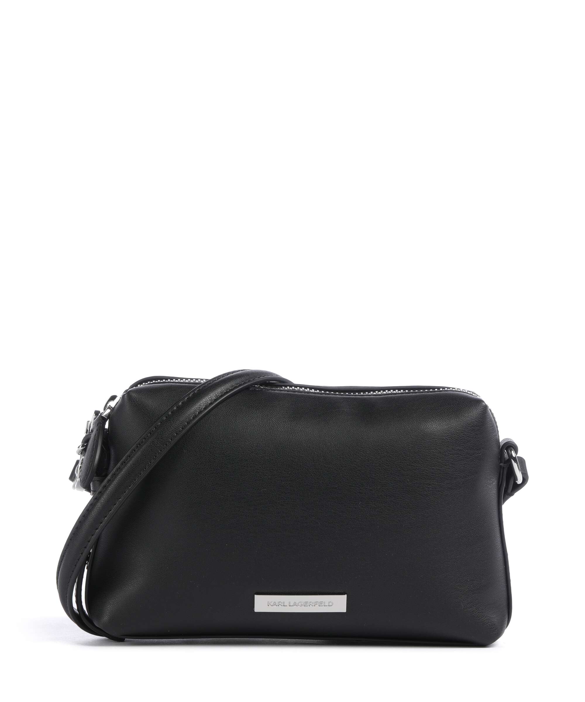 Karl Lagerfeld Ikon Smooth Crossbody tas black