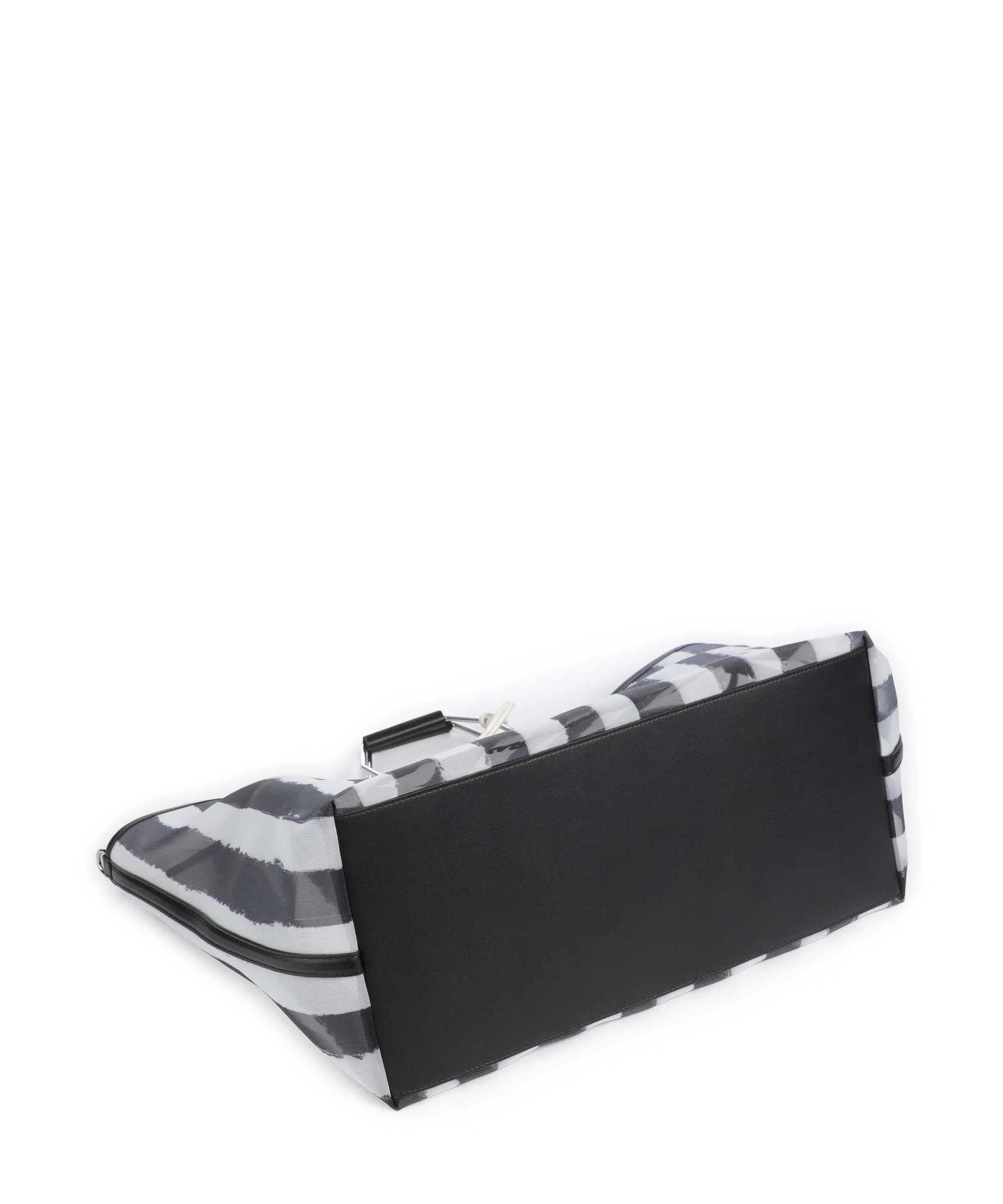 Karl Lagerfeld Ikon XXL Handtas black stripes - Image 5