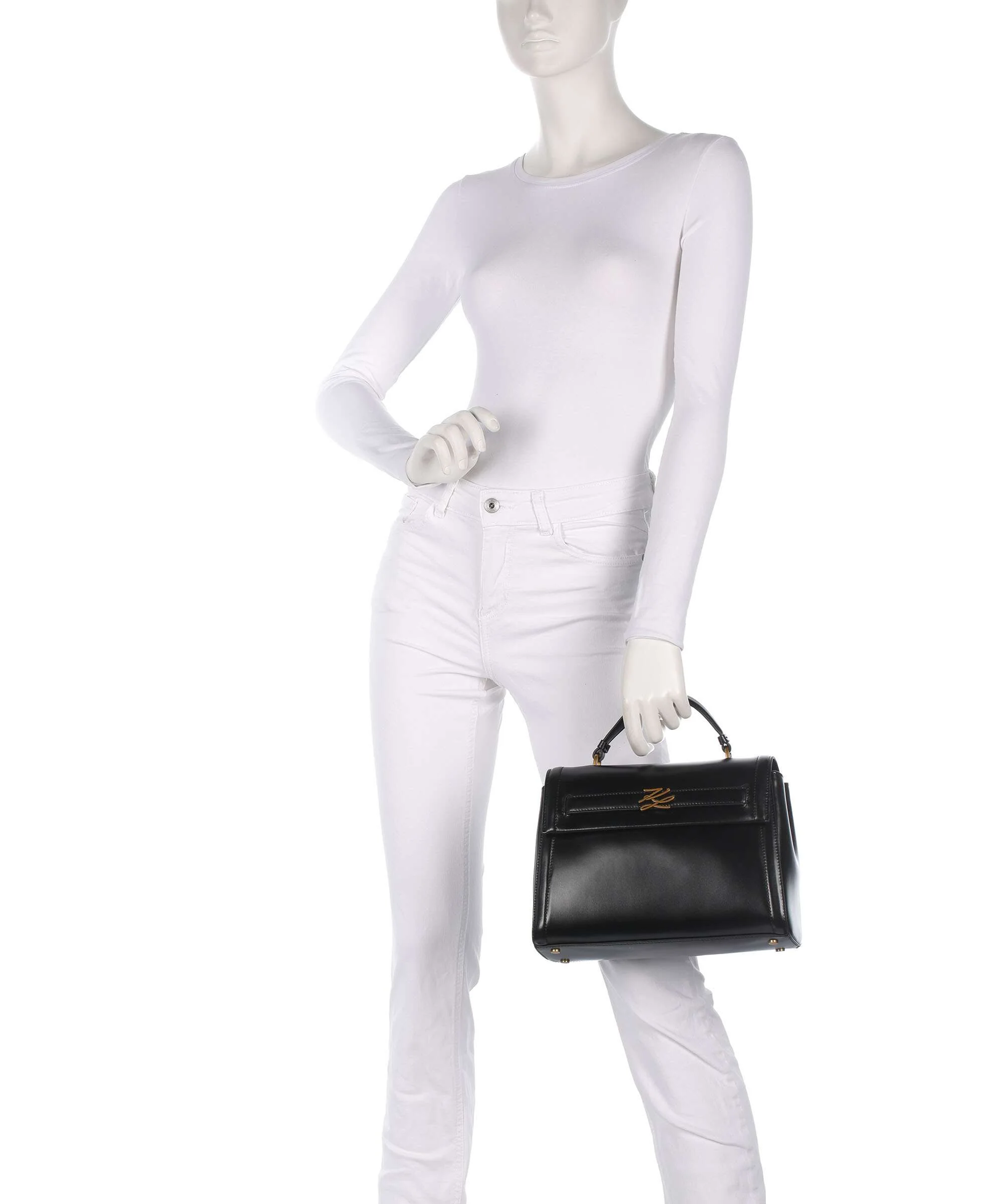 Karl Lagerfeld K/Autograph Handtas black/gold - Image 3