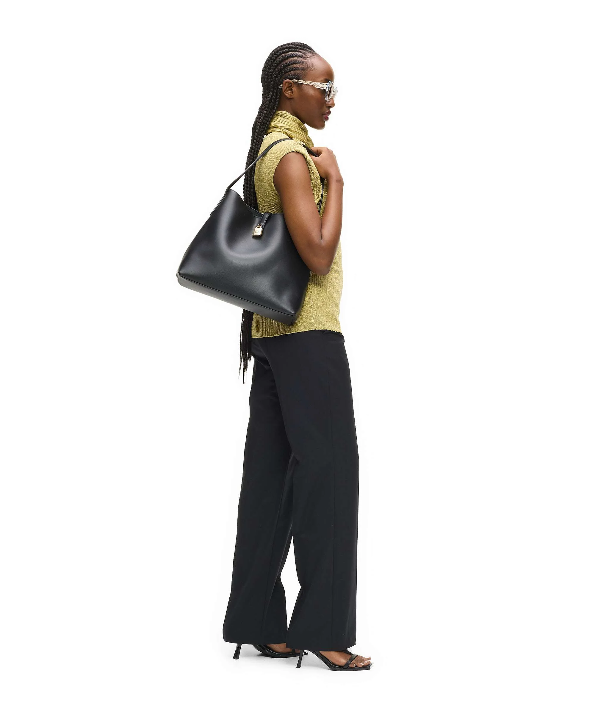 Karl Lagerfeld K/Autograph Hobo tas black/gold - Image 3