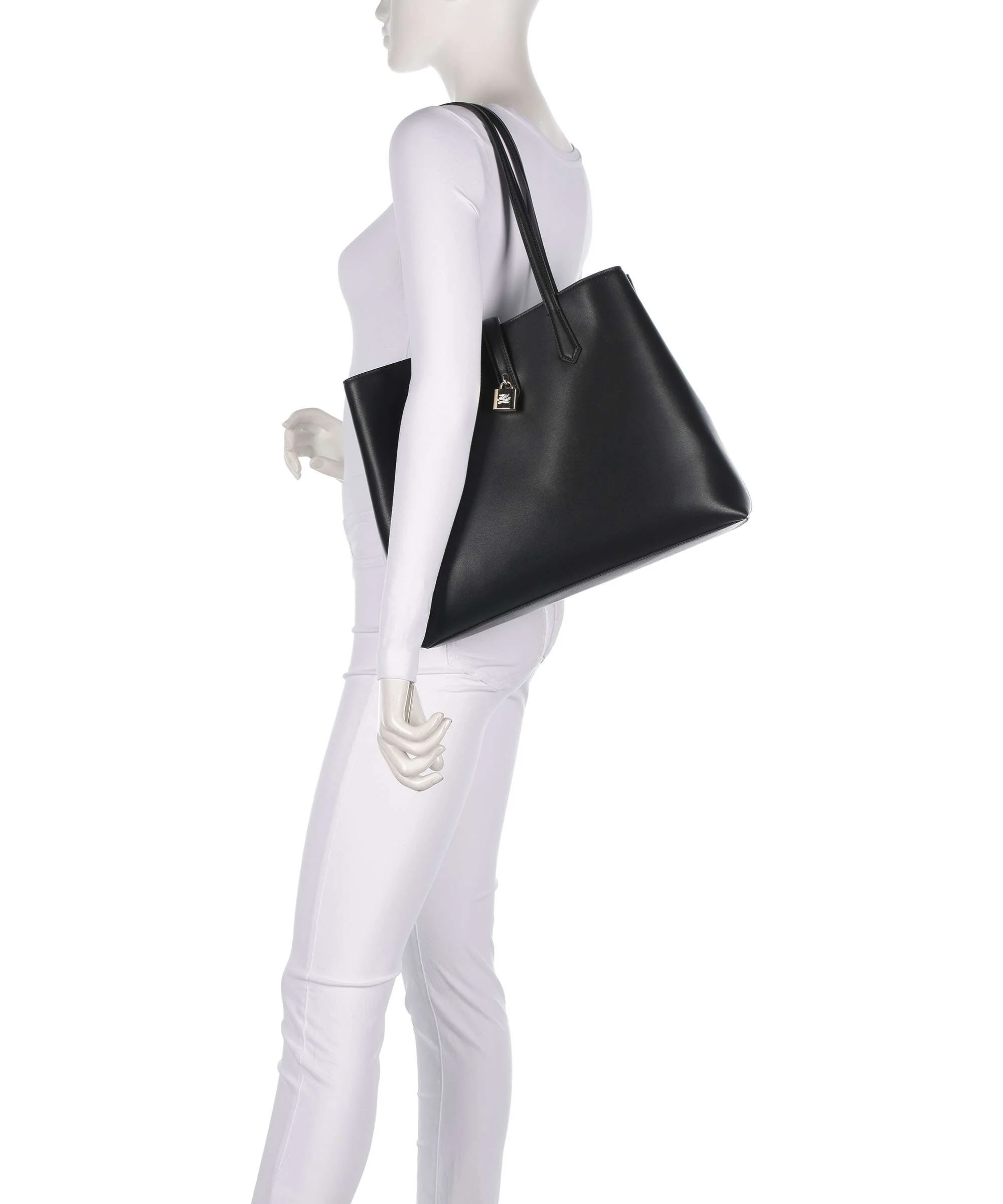 Karl Lagerfeld K/Autograph Medium Boodschappentas black/gold - Image 3