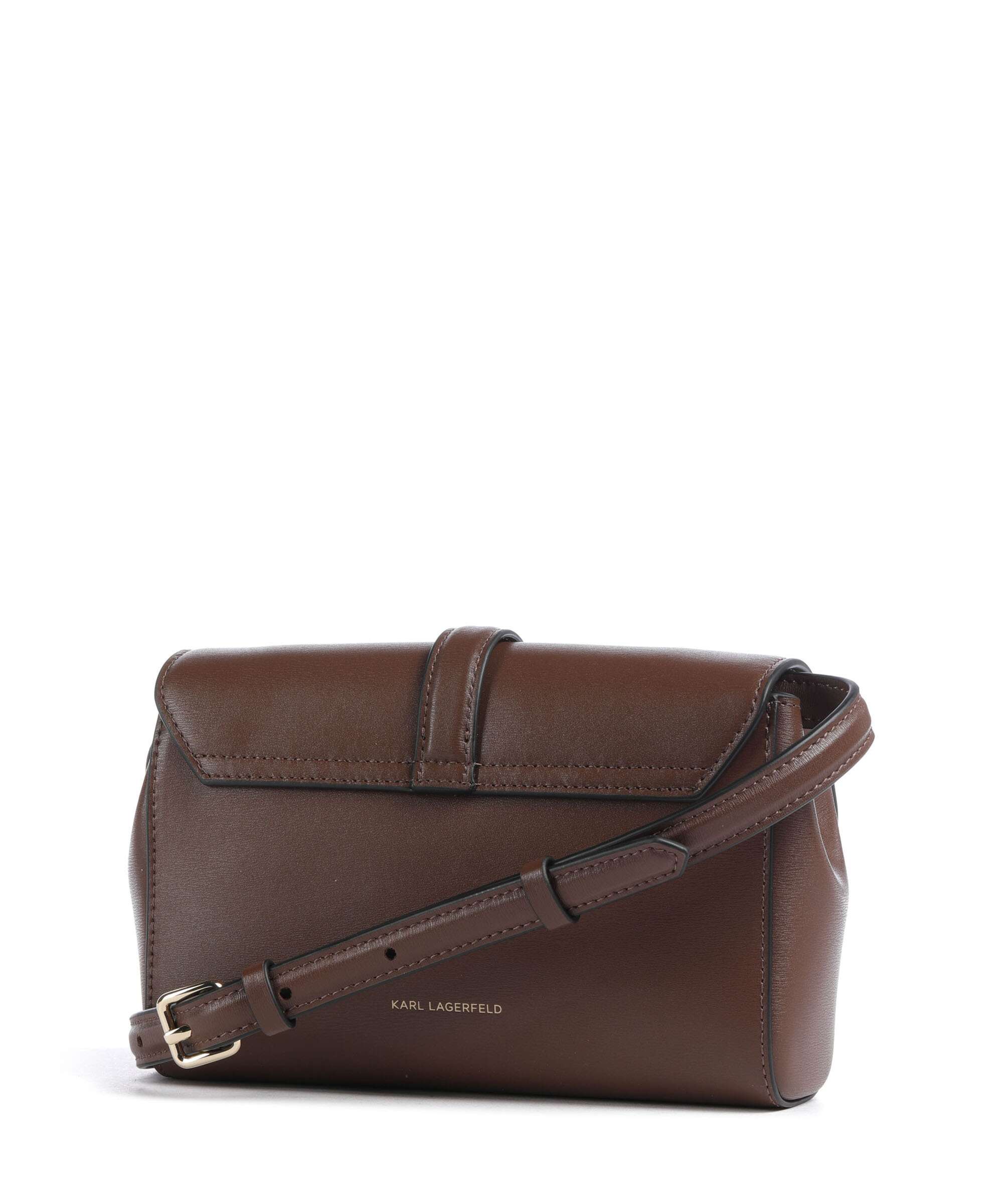 Karl Lagerfeld K/Autograph Small Crossbody tas dark friar brown - Image 2