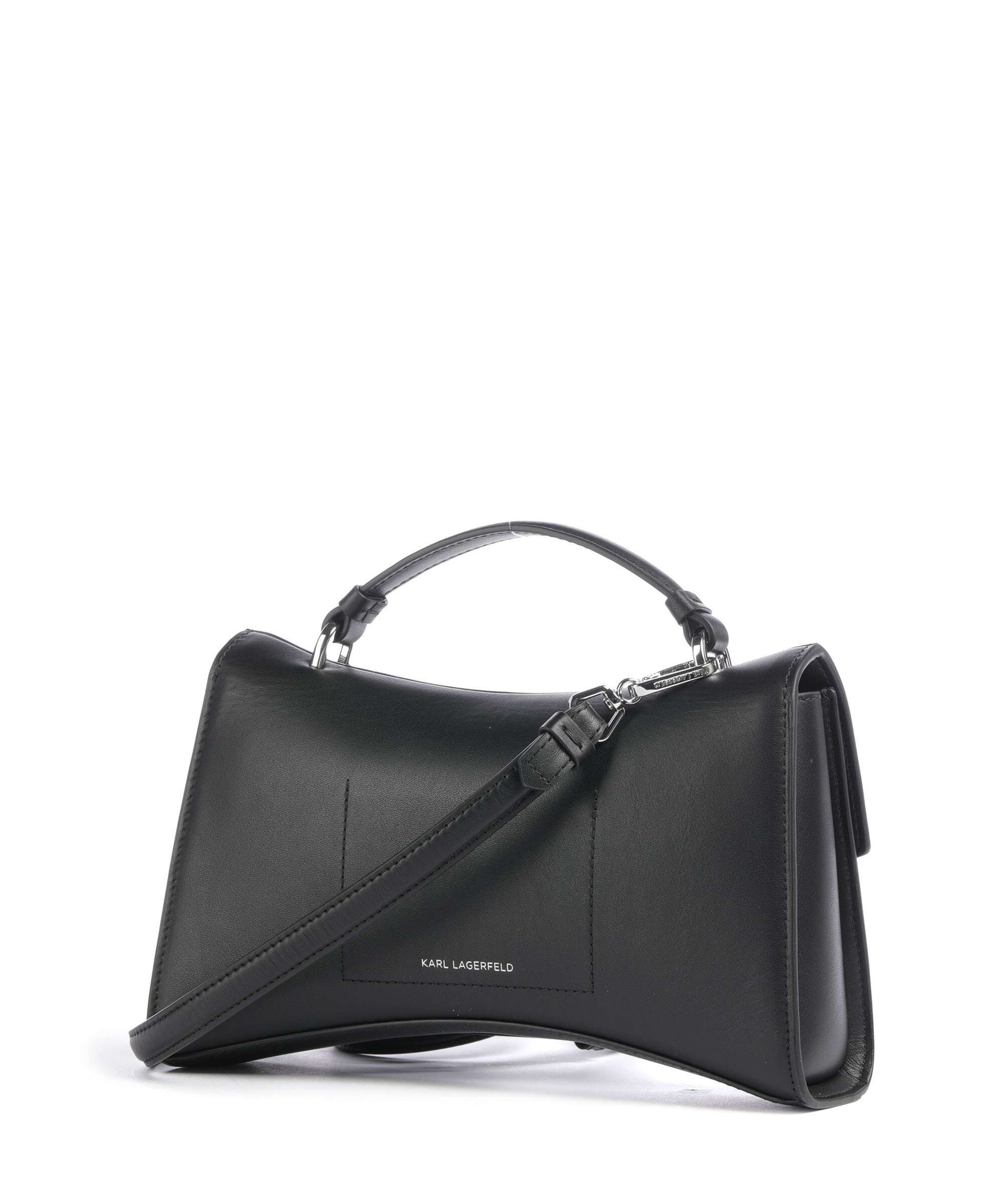 Karl Lagerfeld K/Autograph Twist Crossbody tas black embellishment - Image 2