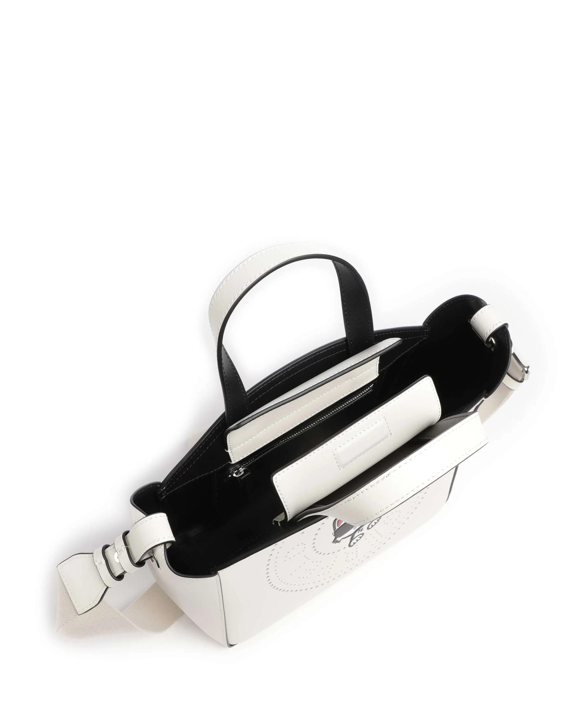 Karl Lagerfeld K/Circle Choupette Small Handtas off white - Image 6