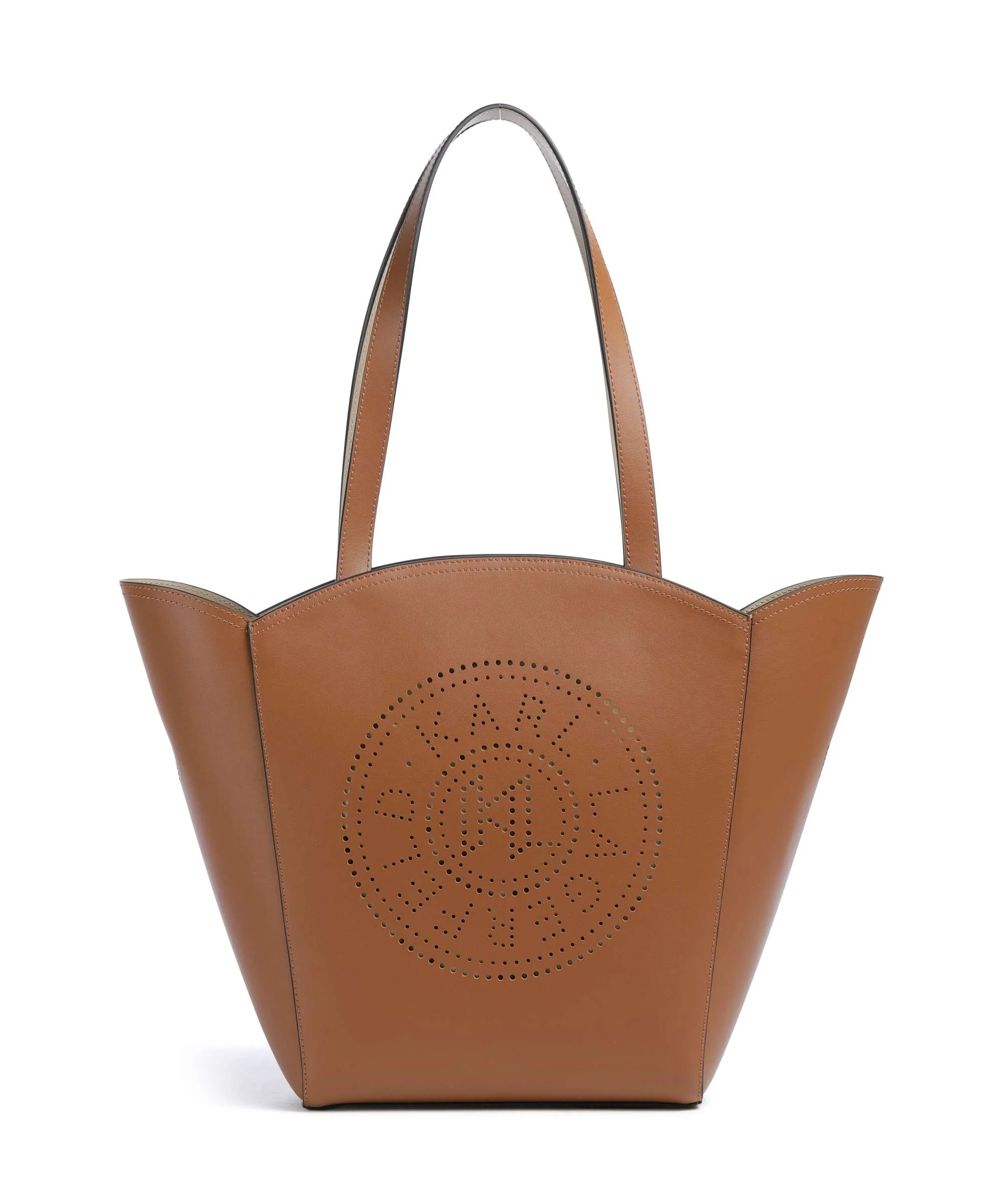 Karl Lagerfeld K/Circle Medium Boodschappentas dark tan