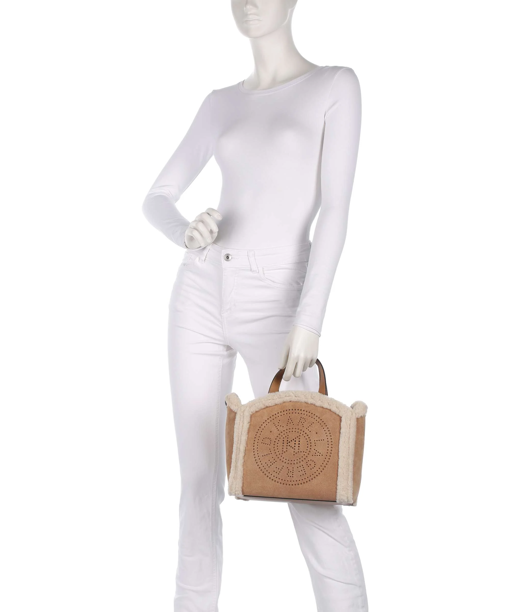 Karl Lagerfeld K/Circle Small Handtas caramel - Image 3