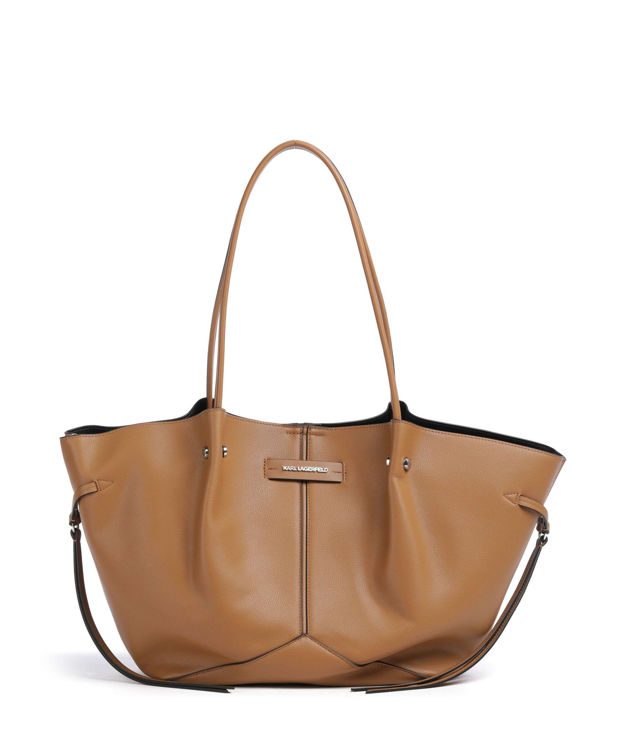 Karl Lagerfeld K/Pierced Medium Boodschappentas caramel