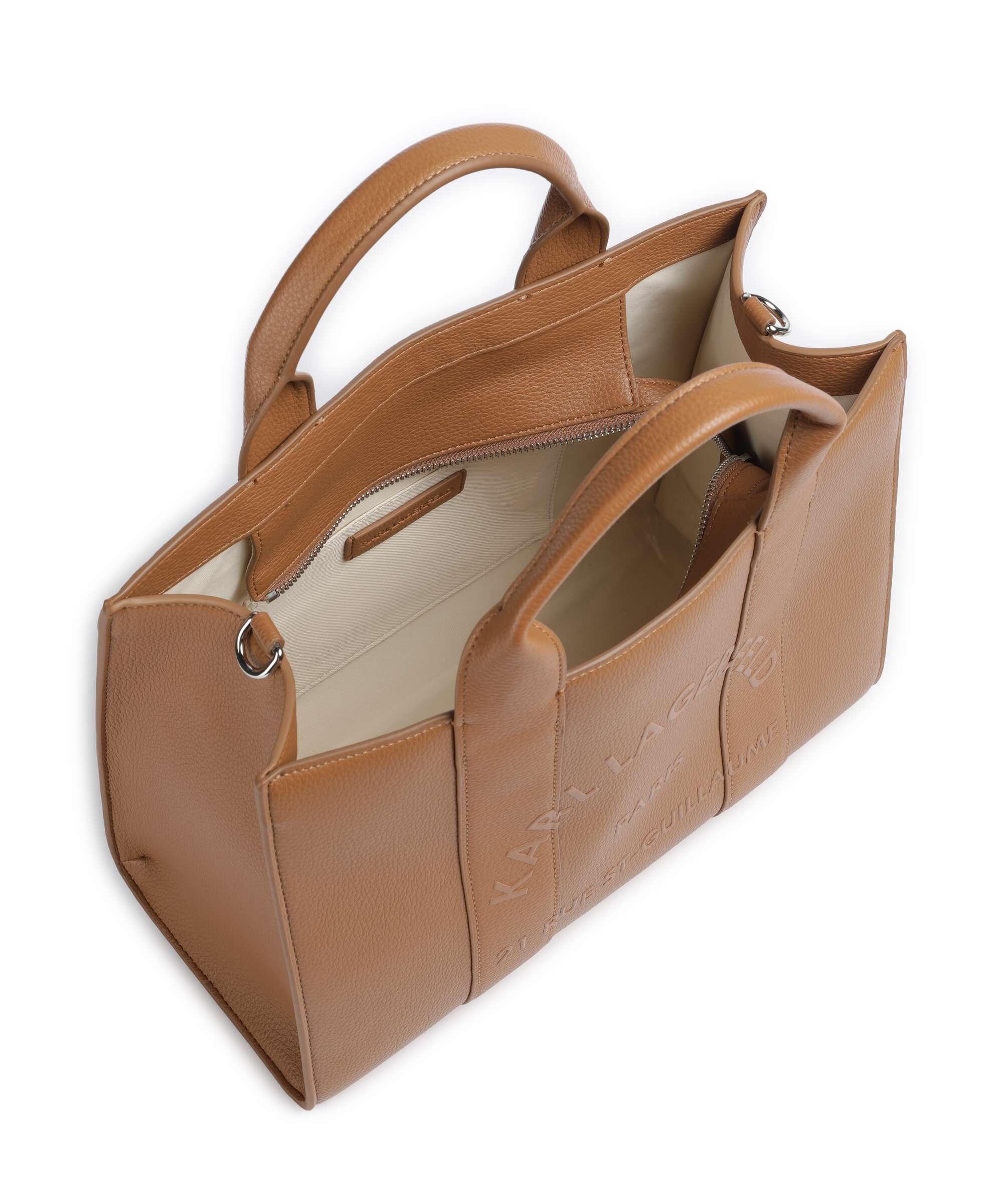 Karl Lagerfeld K/Rue St Guillaume Medium Handtas caramel - Image 5