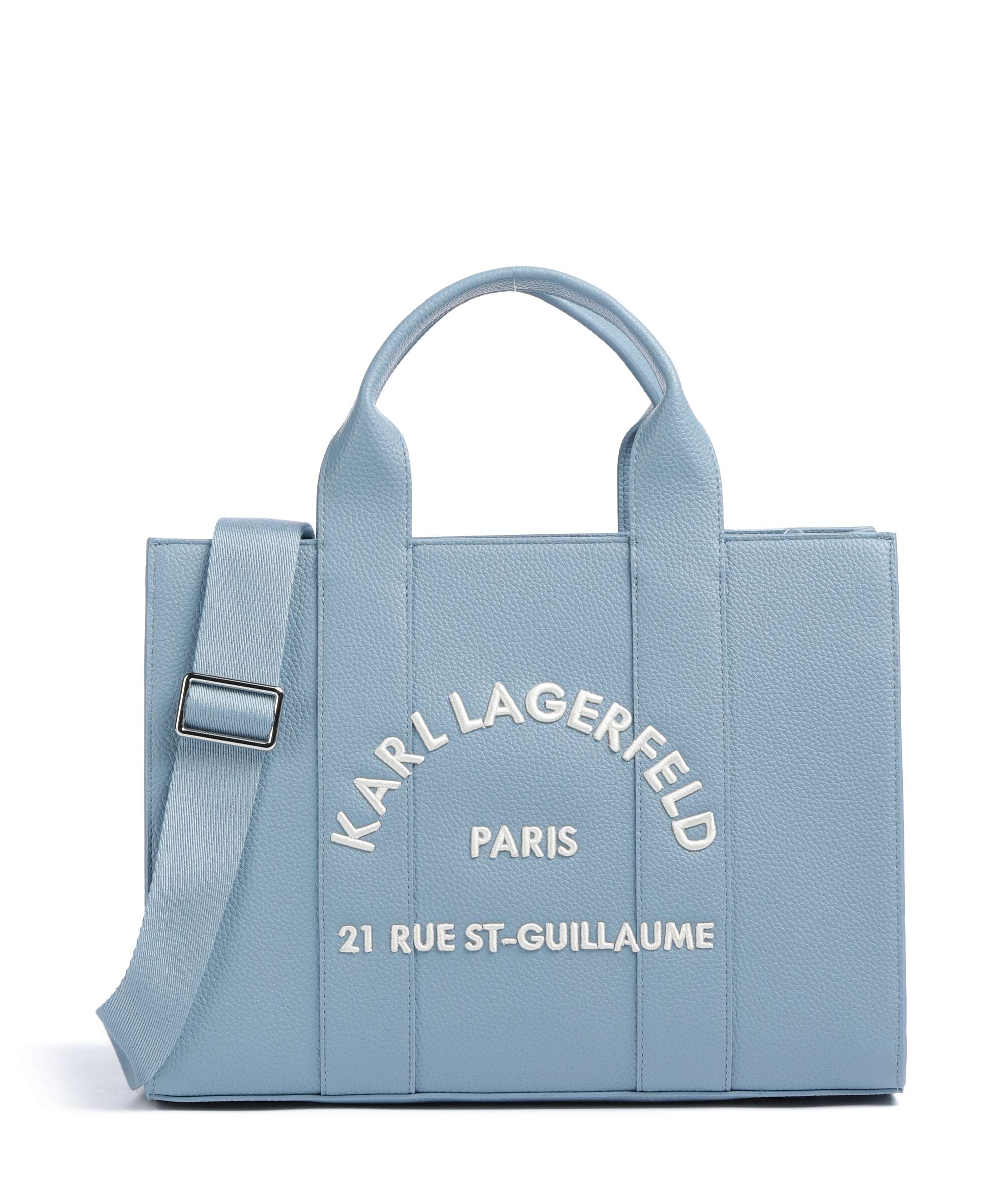 Karl Lagerfeld K/Rue St Guillaume Medium Handtas blue bloom