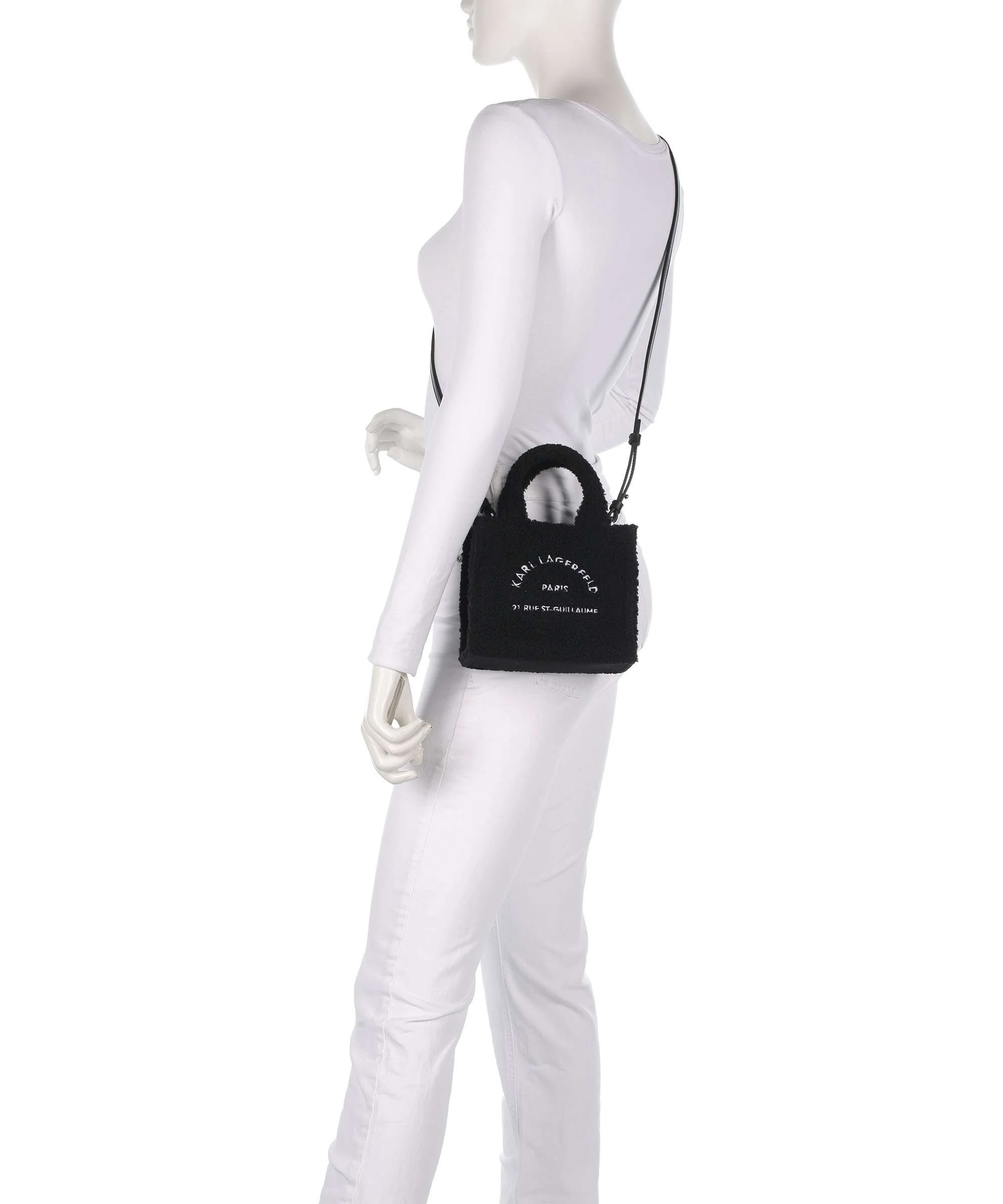 Karl Lagerfeld K/Rue St Guillaume Mini Crossbody tas black - Image 3