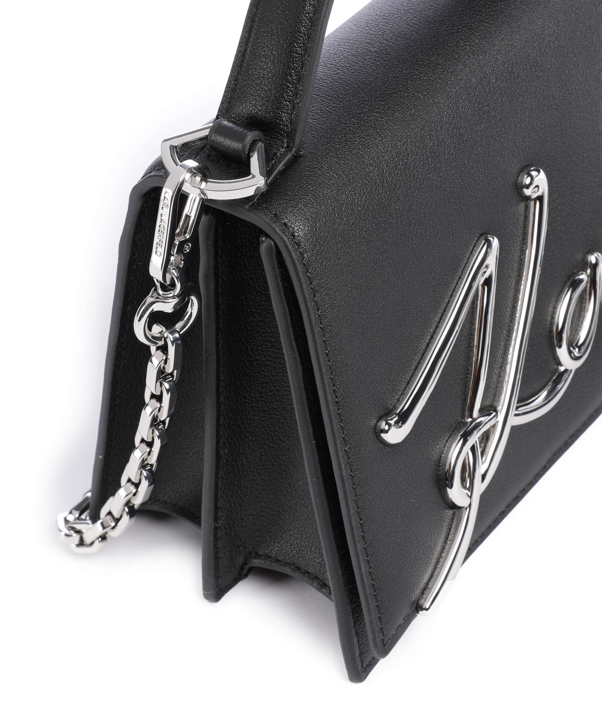 Karl Lagerfeld K/Signature 2.0 Crossbody tas black/nickel - Image 4