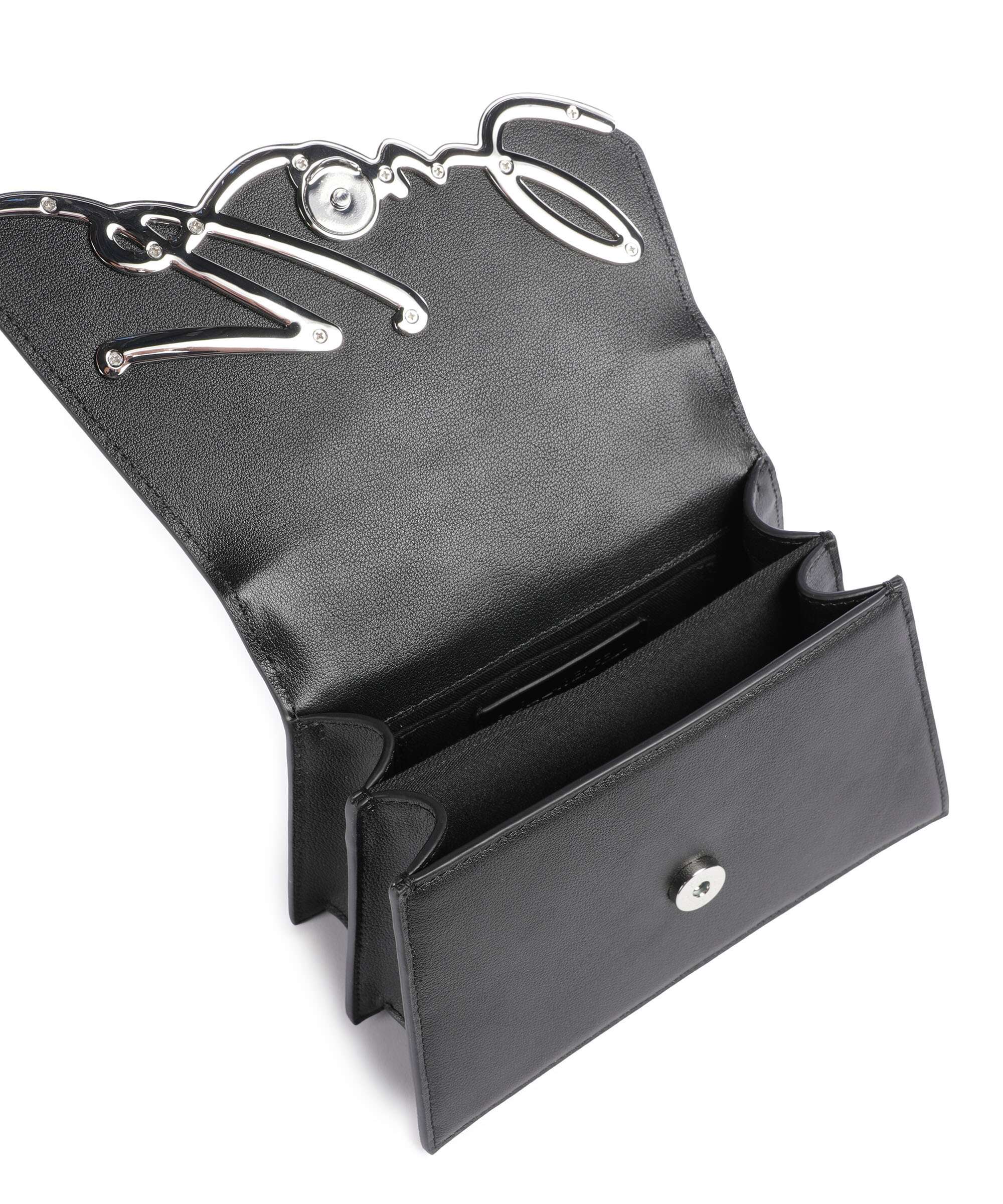 Karl Lagerfeld K/Signature 2.0 Crossbody tas black/nickel - Image 6