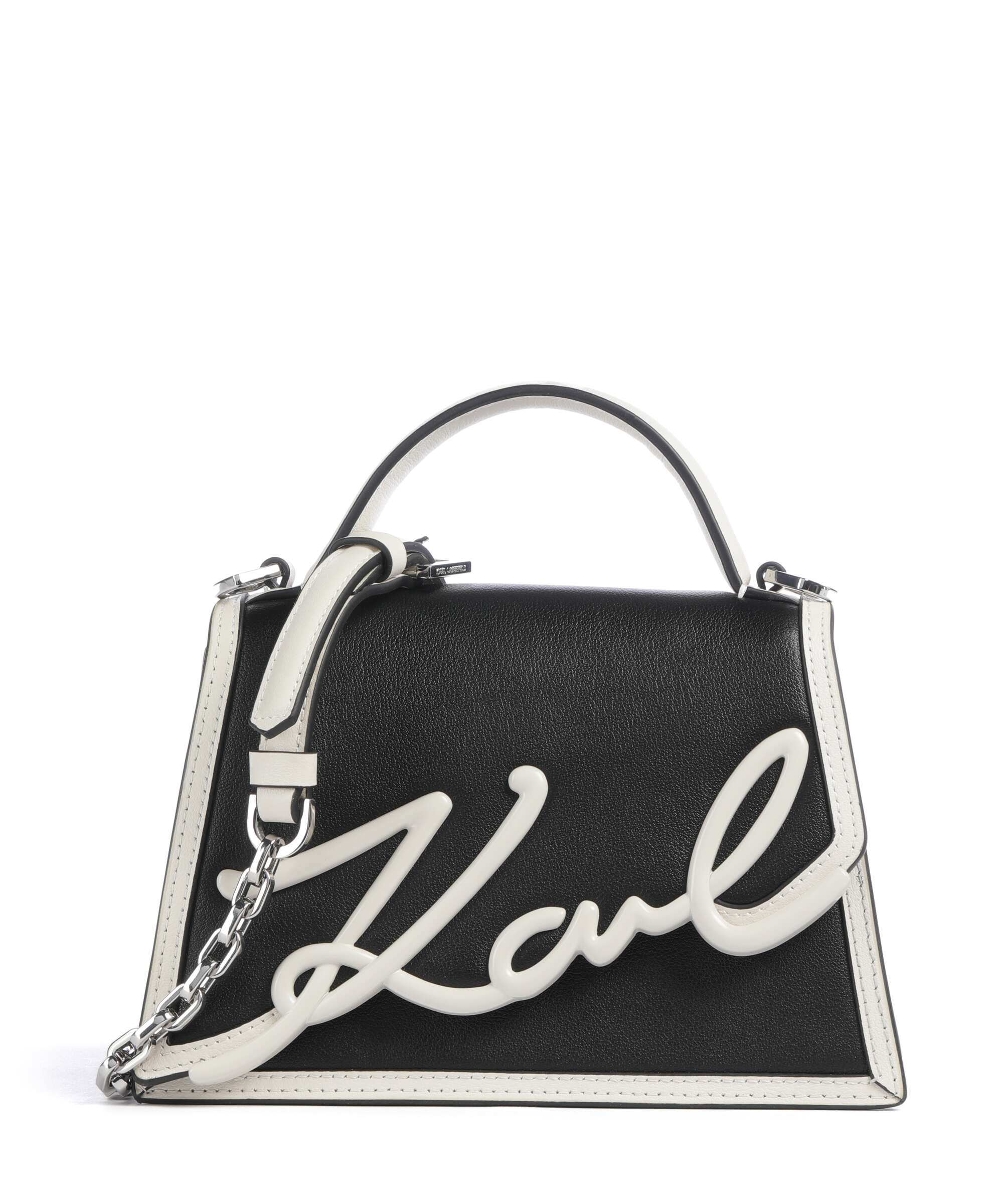 Karl Lagerfeld K/Signature 2.0 Crossbody tas black/white