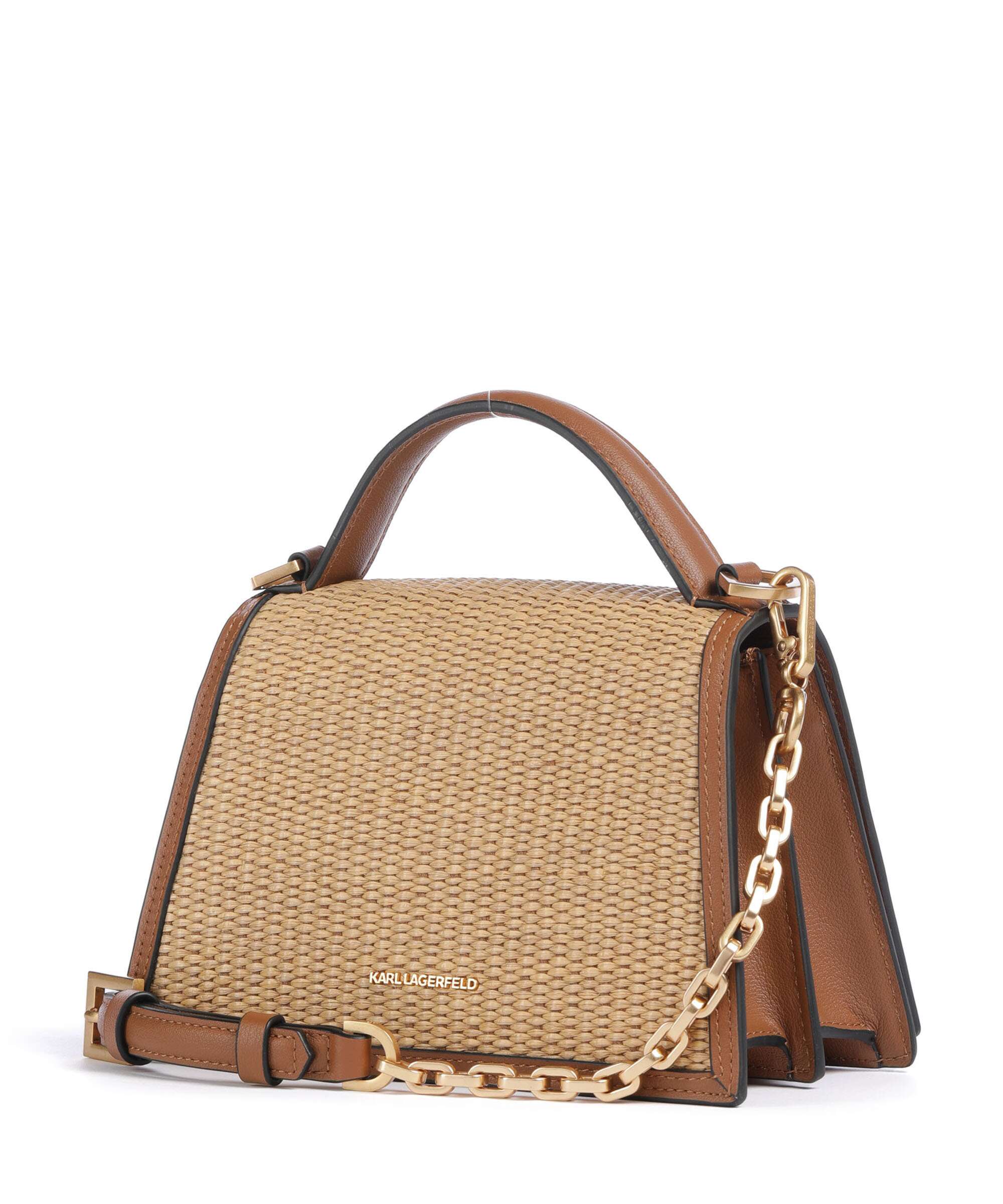 Karl Lagerfeld K/Signature 2.0 Crossbody tas natural/tan - Image 2