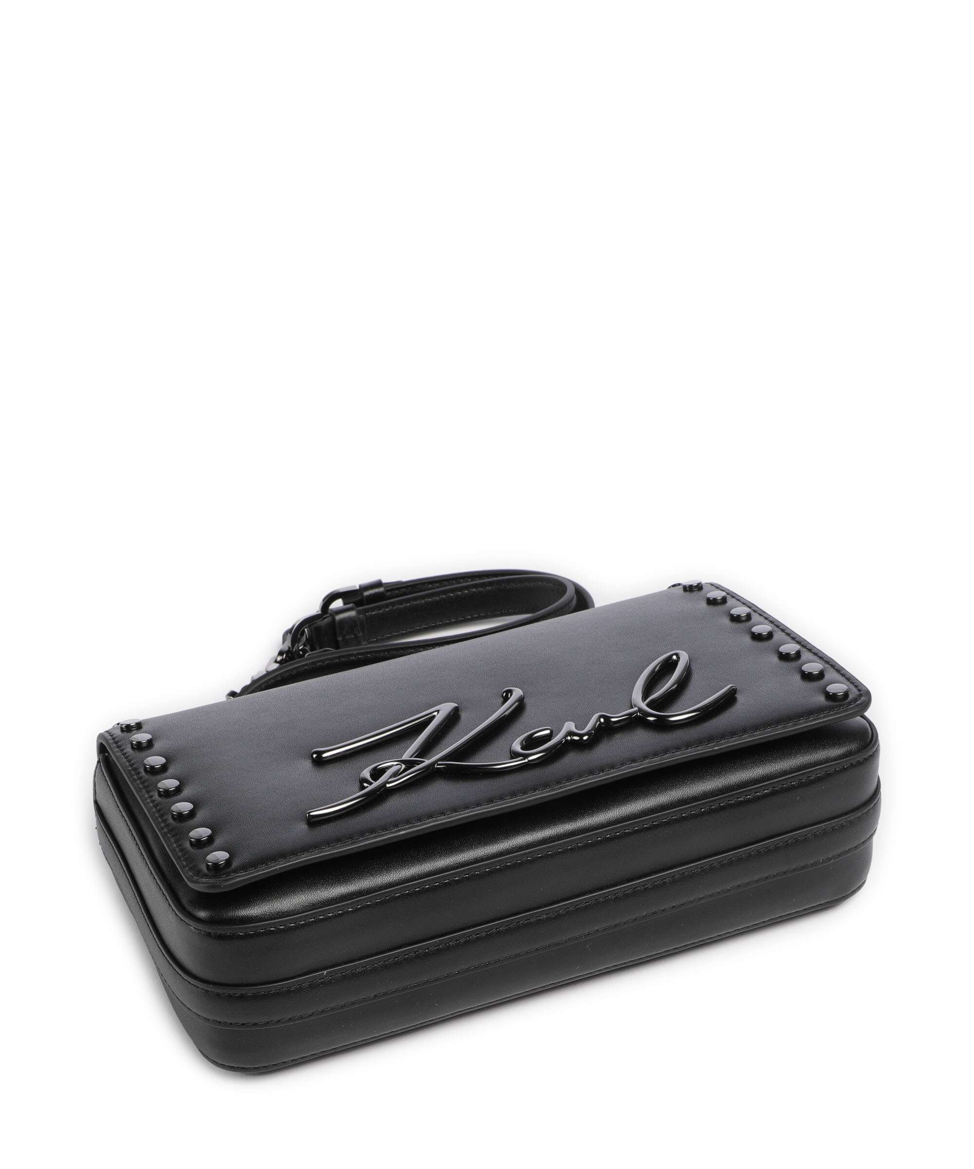 Karl Lagerfeld K/Signature 2.0 Schoudertas black embellishment - Image 5