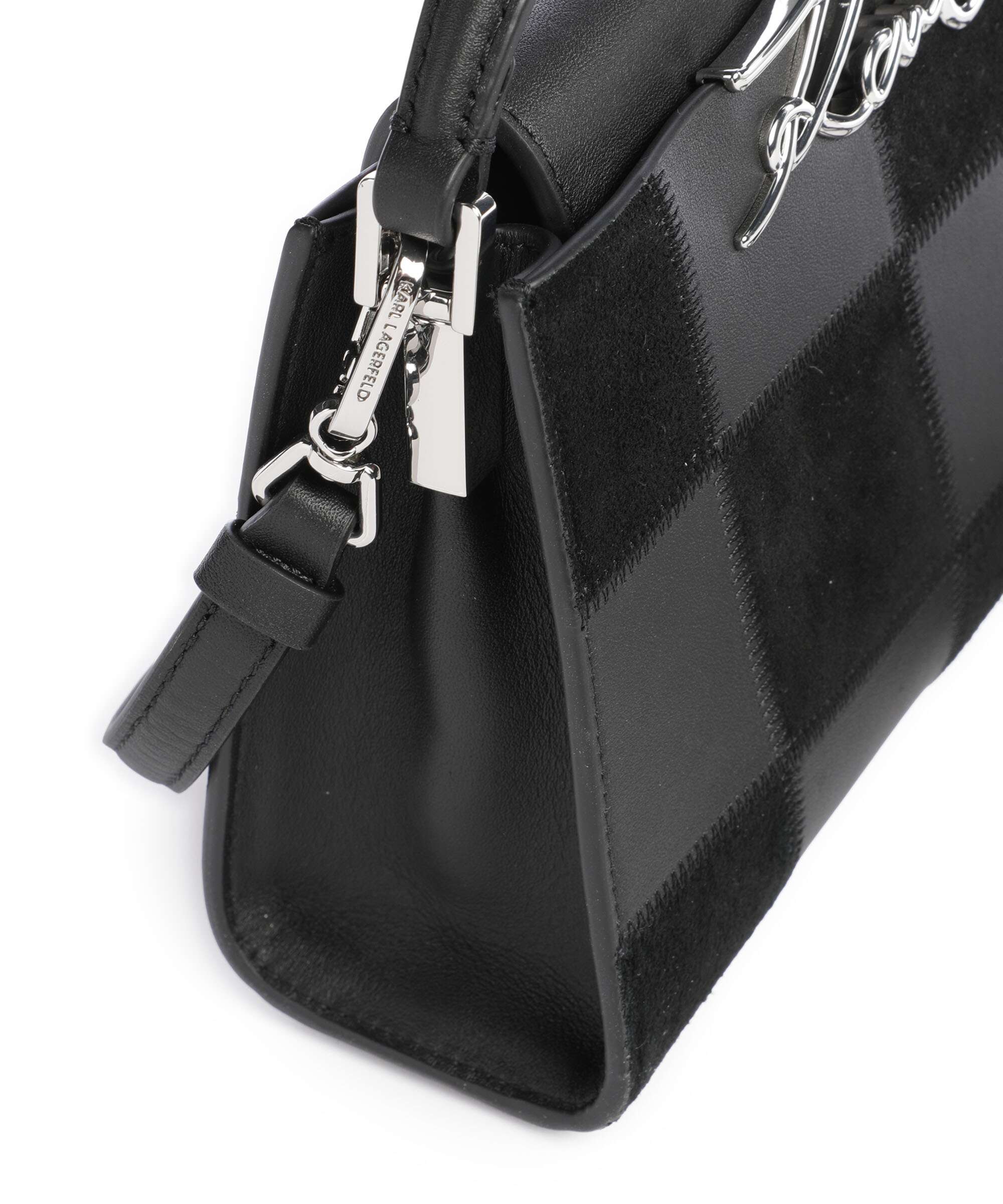 Karl Lagerfeld K/Signature Mini Handtas black nickel - Image 4