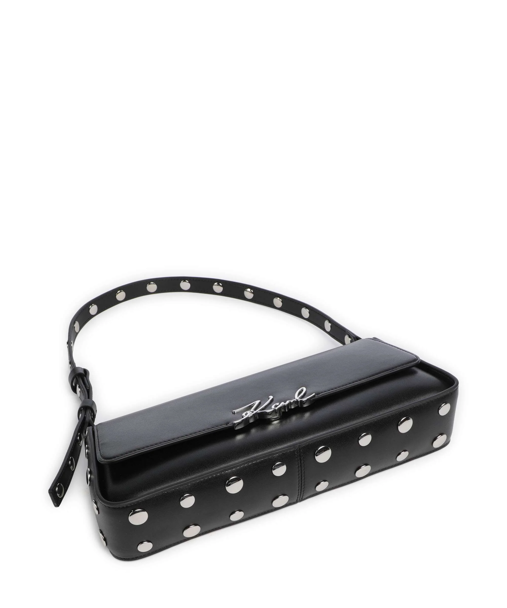 Karl Lagerfeld K/Signature Schoudertas black embellishment - Image 5