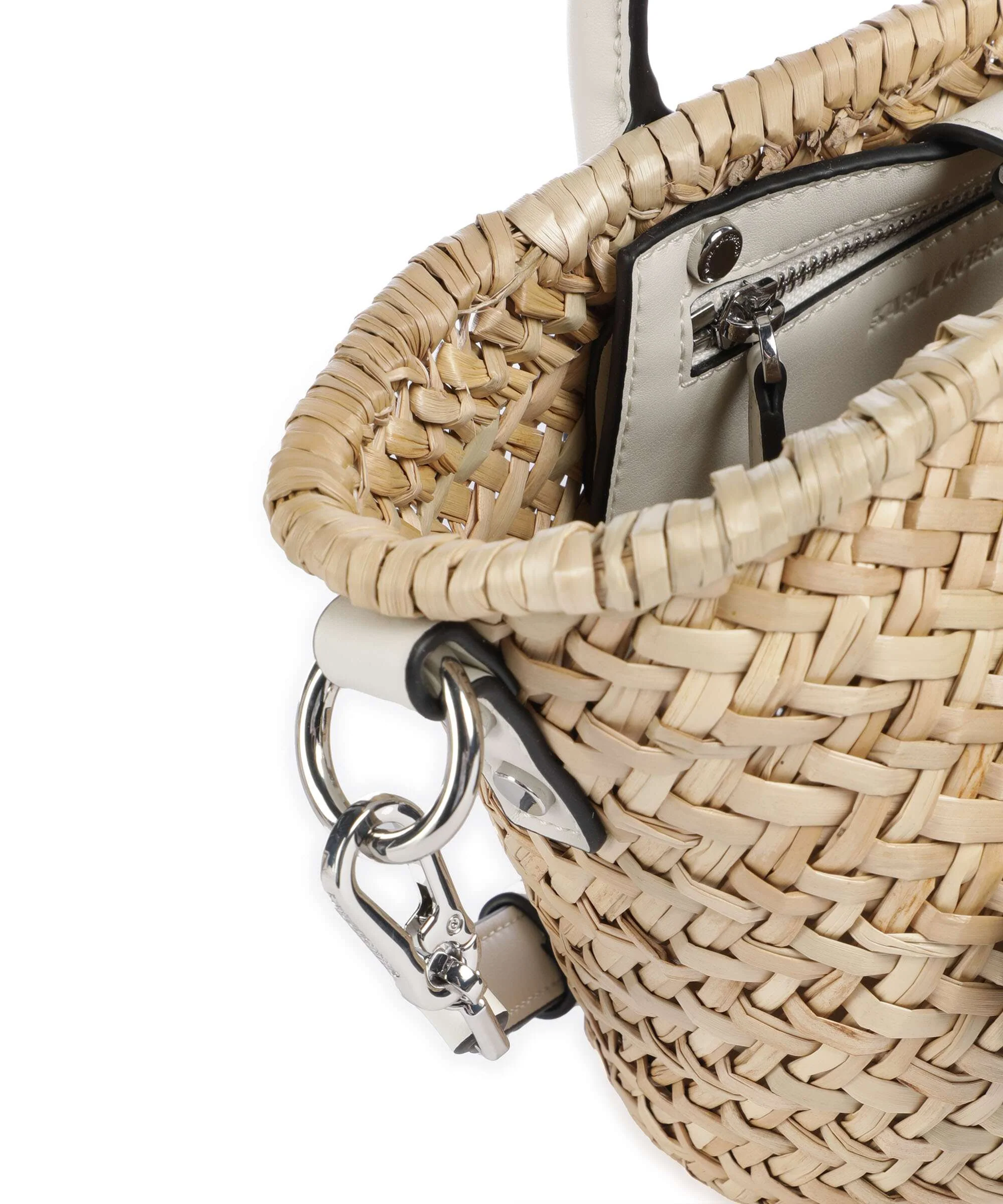 Karl Lagerfeld K/Signature Small Handtas natural/cementhe - Image 4