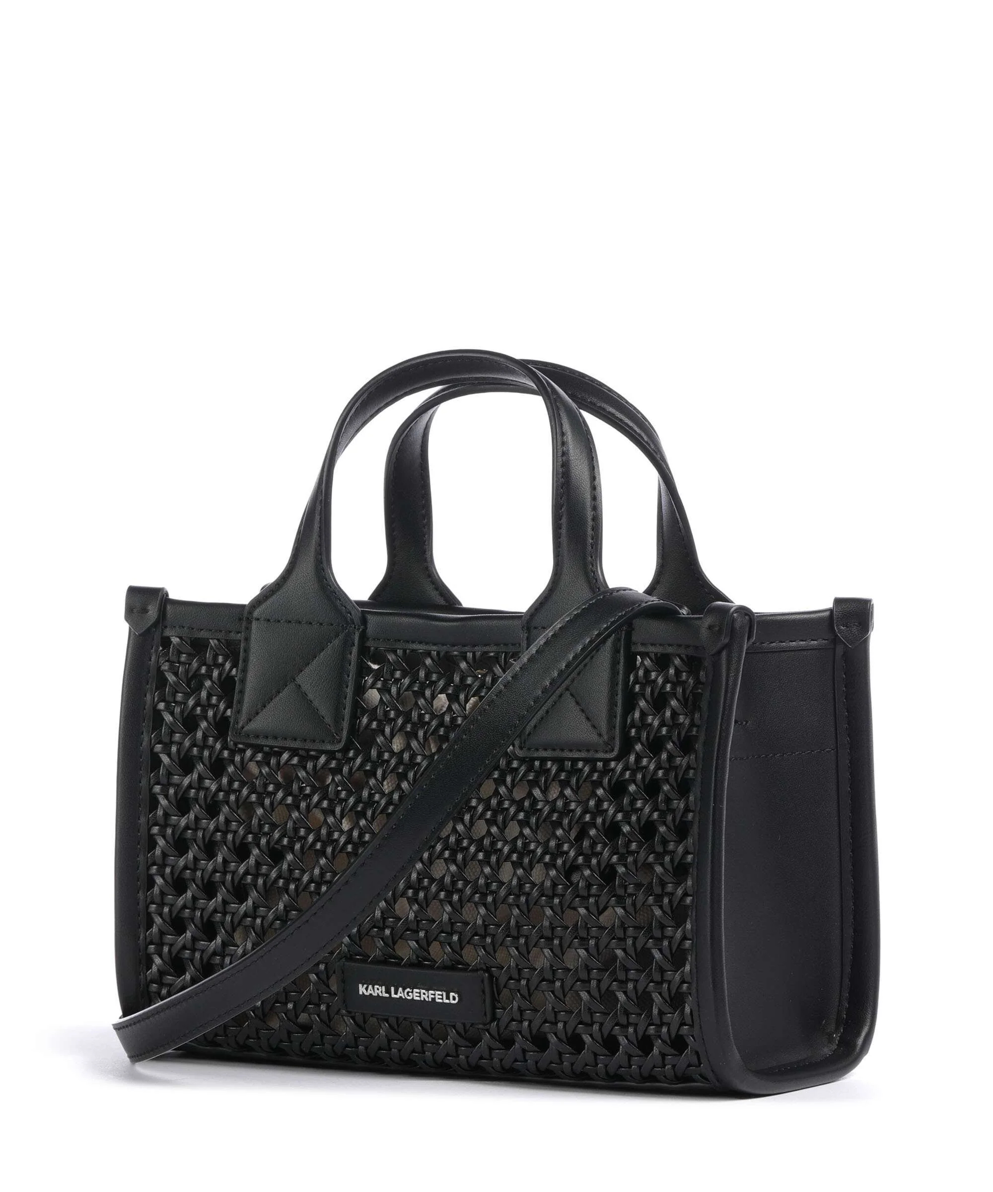 Karl Lagerfeld K/Skuare Small Handtas black/nickel - Image 2
