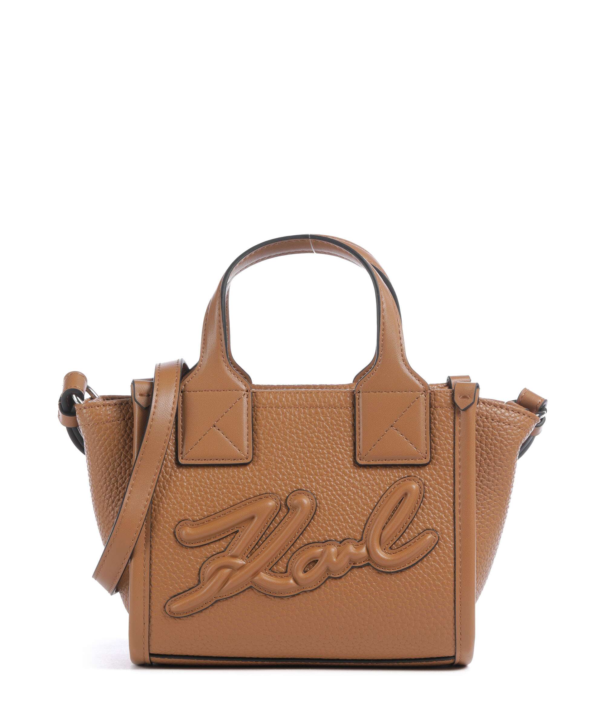 Karl Lagerfeld K/Skuare Small Handtas caramel