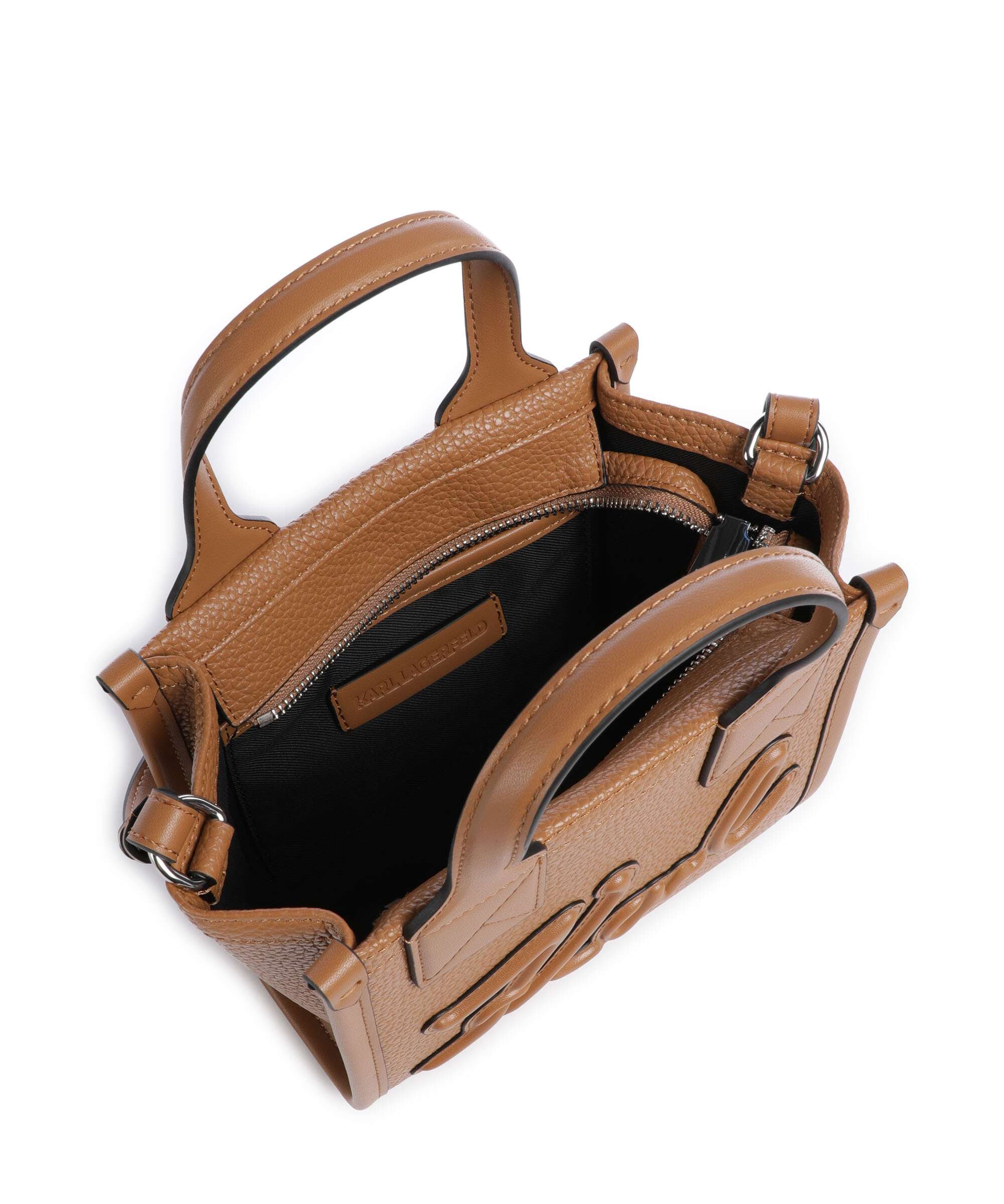 Karl Lagerfeld K/Skuare Small Handtas caramel - Image 6