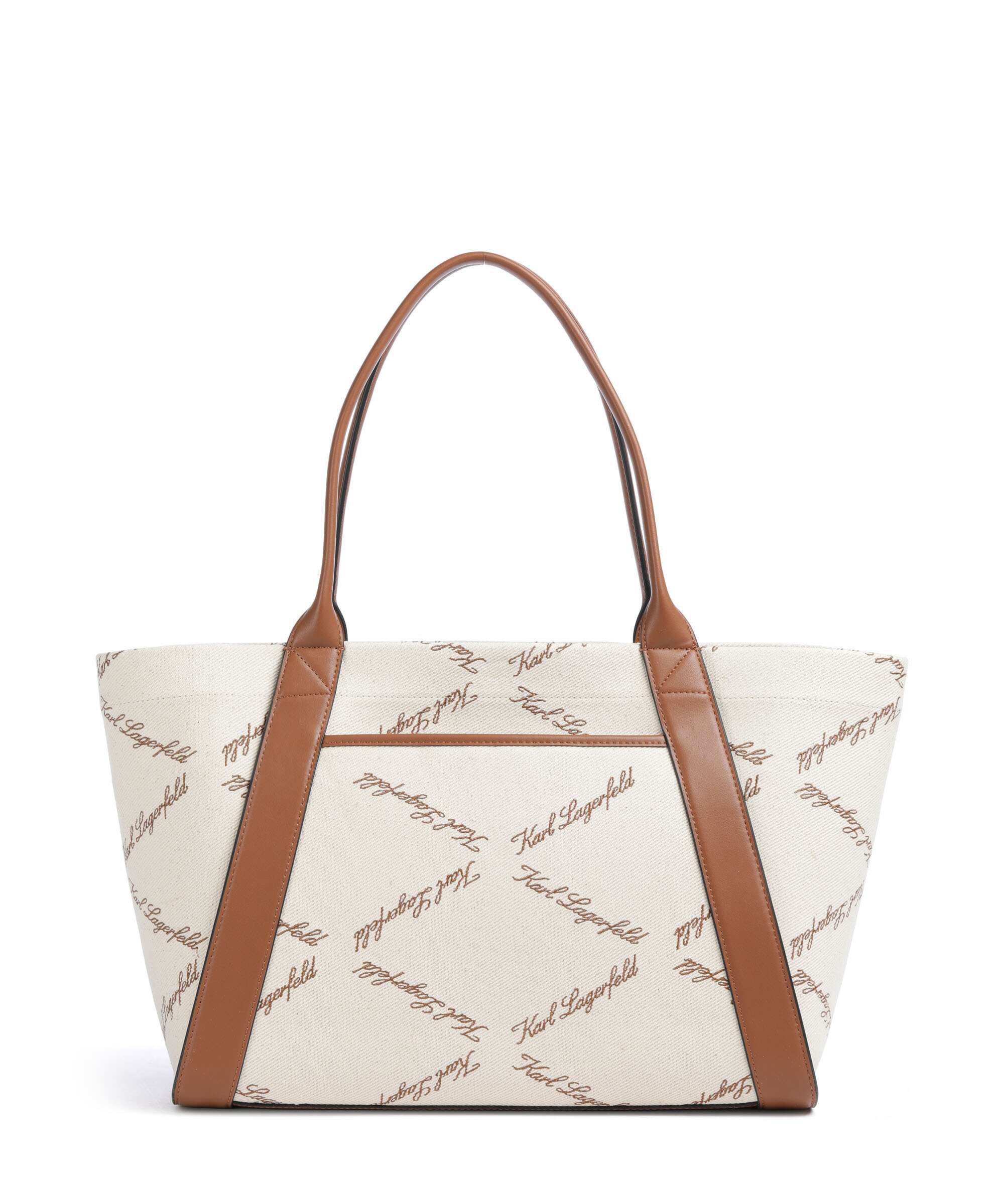 Karl Lagerfeld K/Ville Small Boodschappentas natural canvas/tan