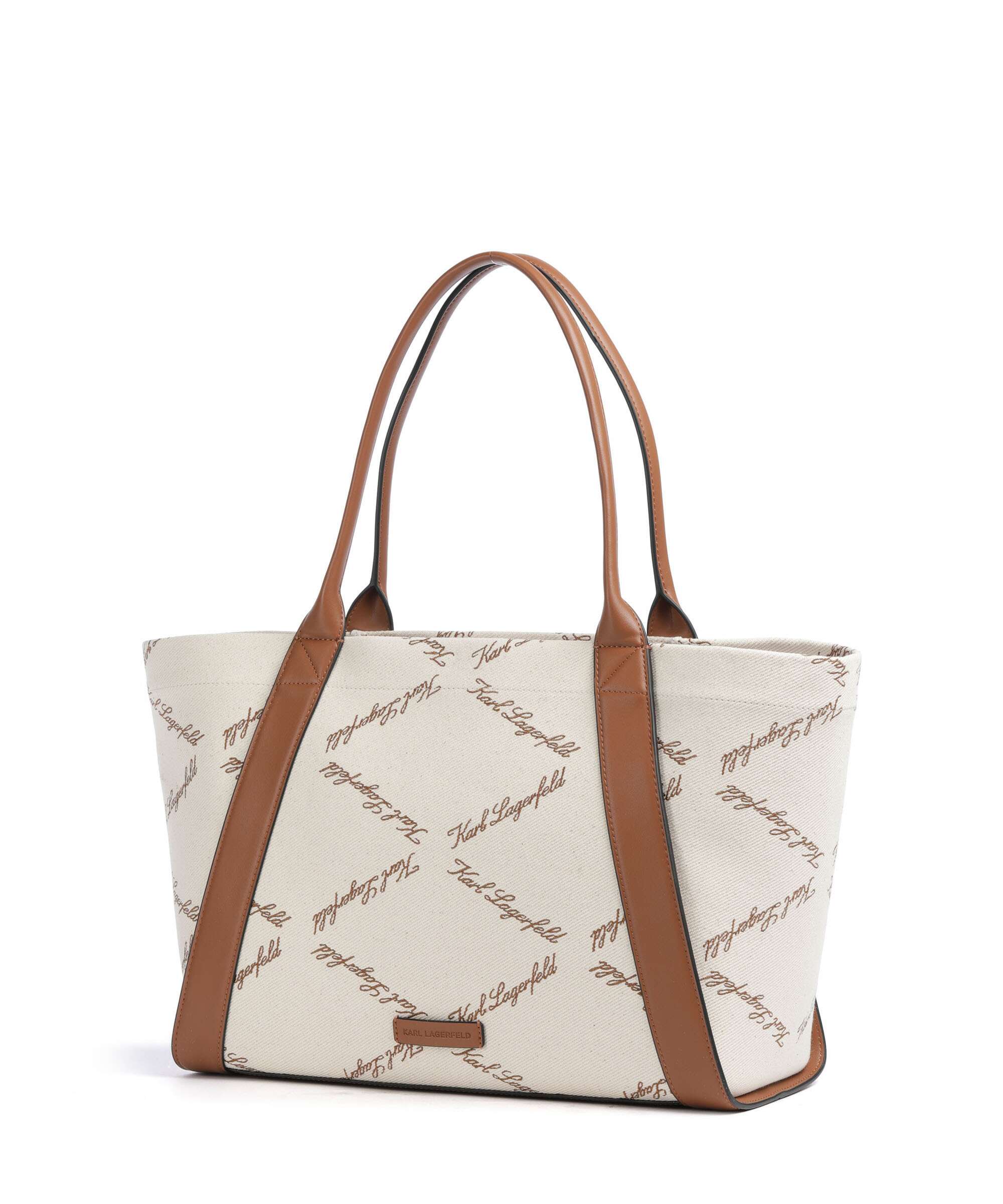 Karl Lagerfeld K/Ville Small Boodschappentas natural canvas/tan - Image 2