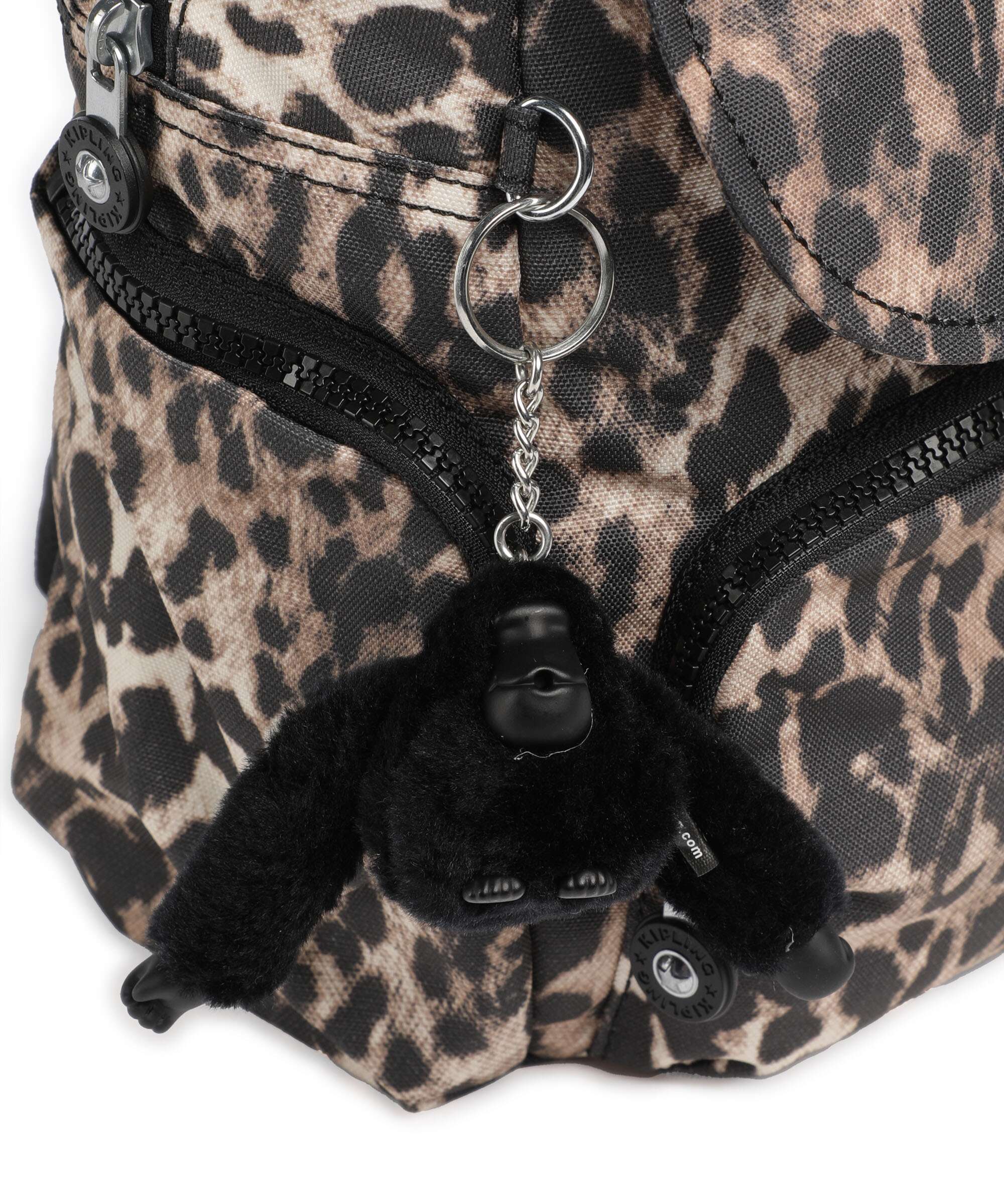 Kipling Basic City Zip Mini Rugzak wild leopard - Image 4