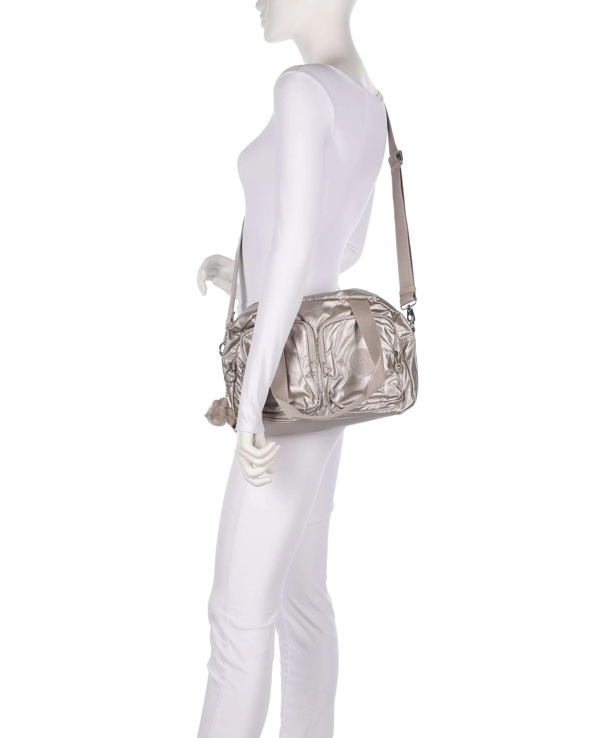 Kipling Basic Cool Defea Schoudertas metallic glow - Image 4