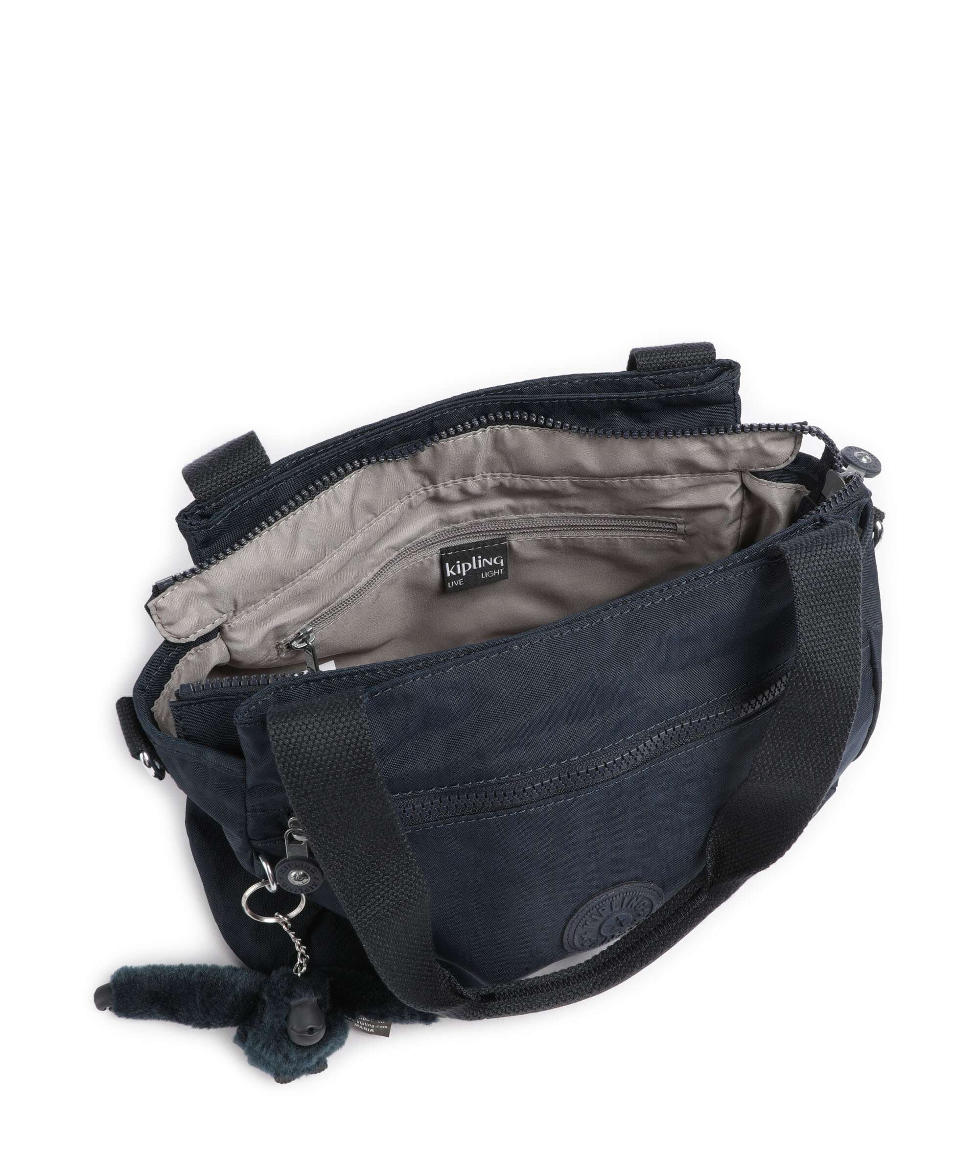 Kipling Basic Elysia Schoudertas blue bleu - Image 6