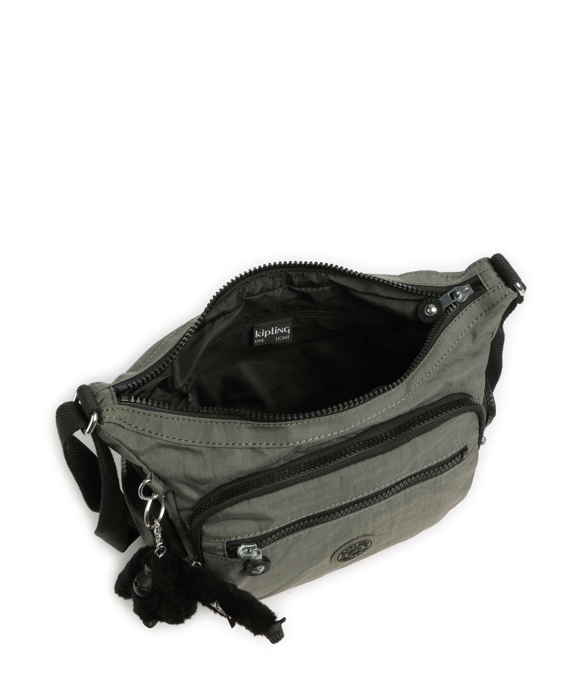 Kipling Basic Gabbie S Crossbody tas green moss - Image 6