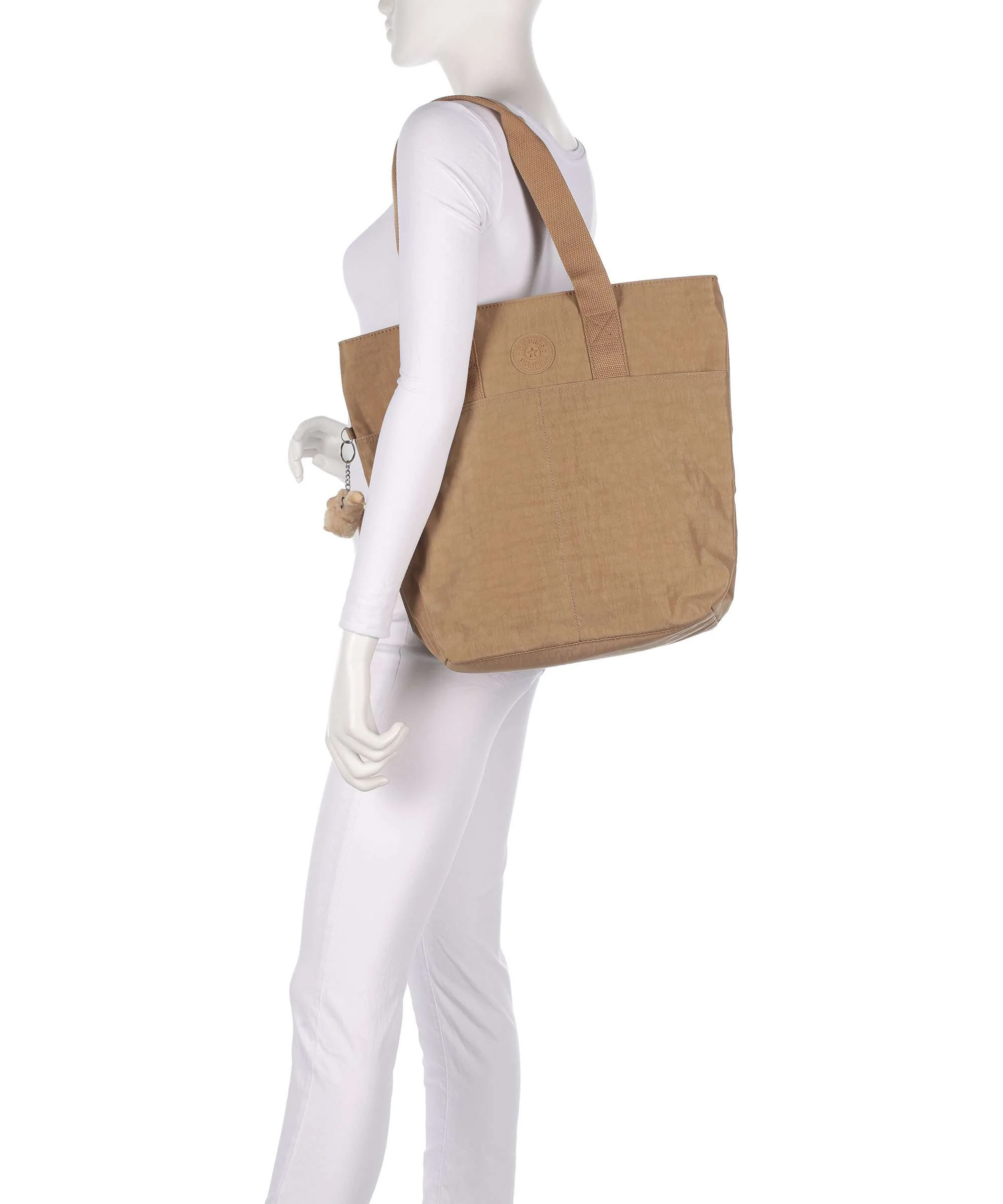 Kipling Basic Hanifa Boodschappentas early tan - Image 3